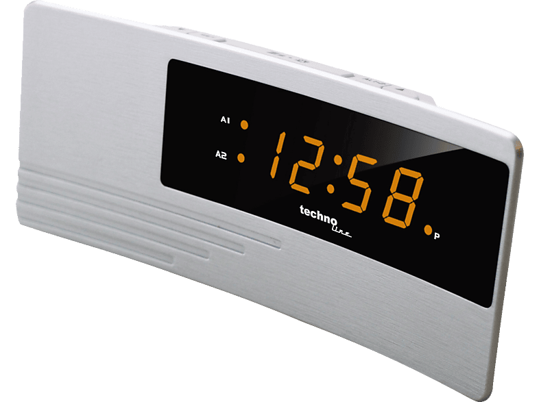 Technoline WT 427 LED-Wecker Mit Qi-Ladefunktion - Wetterstation Mit Temperatur & Luftfeuchtigkeit