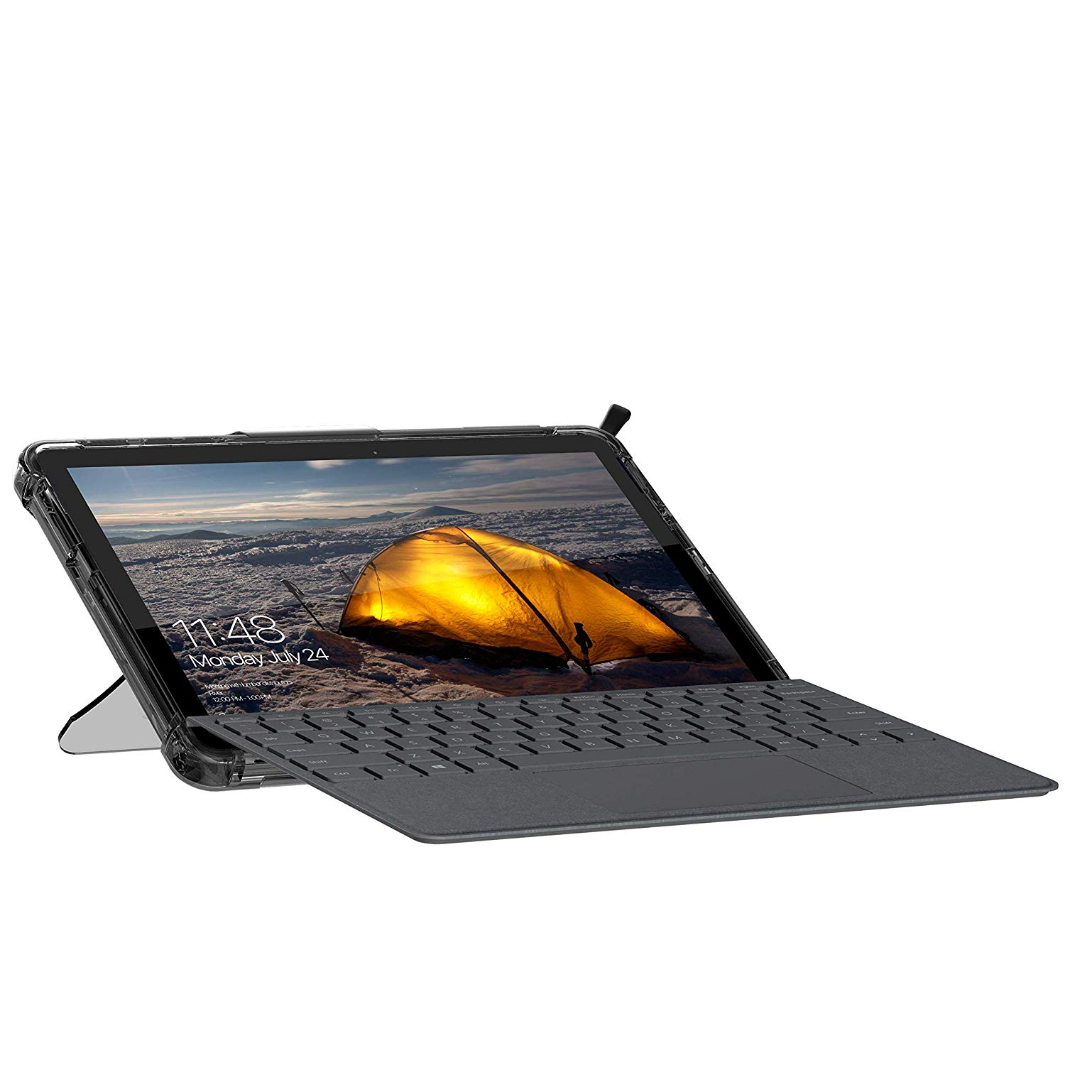 Carcasa - UAG, Urban Armor Gear PLYO, Para Microsoft Surface Go, Transparente