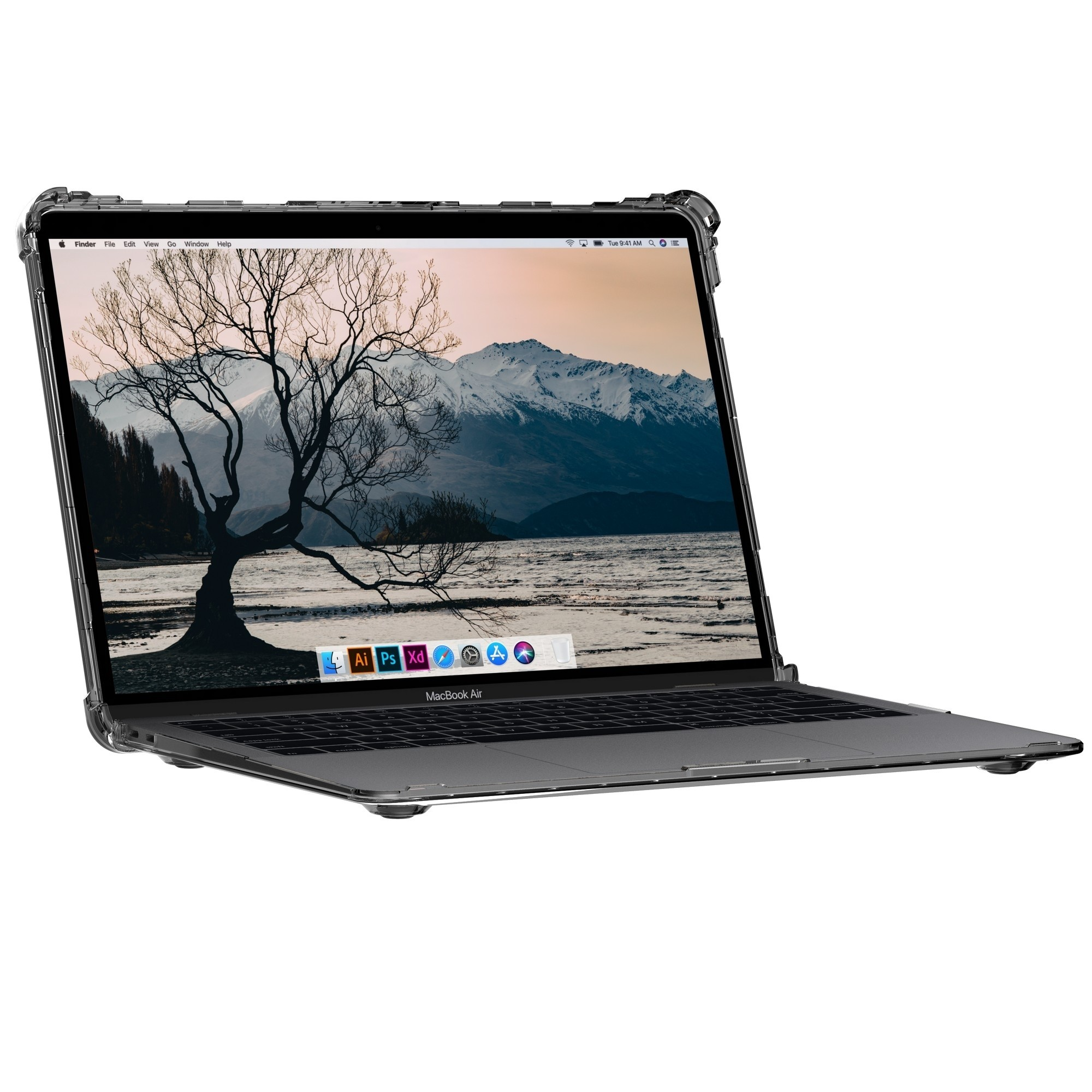 Carcasa - UAG, Urban Armor Gear PLYO, Para Apple Macbook Air 13" (2018), Transparente