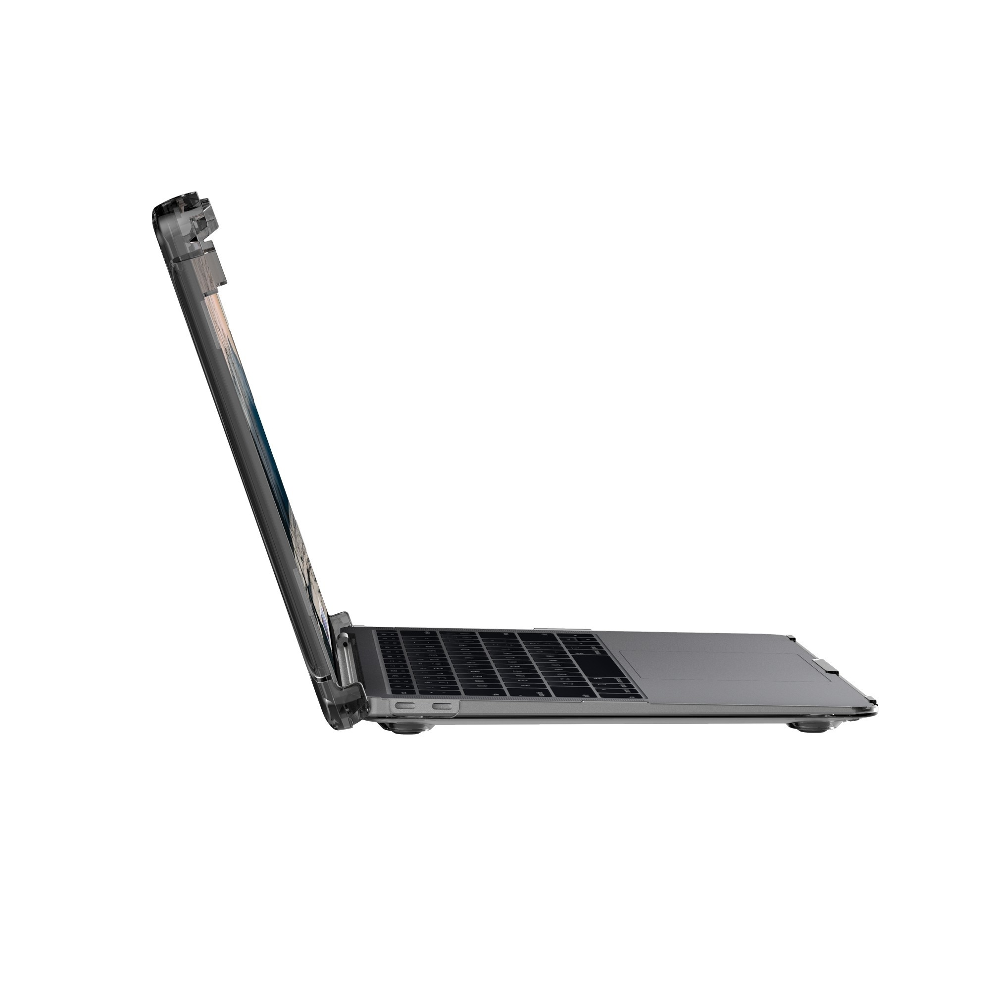 Carcasa - UAG, Urban Armor Gear PLYO, Para Apple Macbook Air 13" (2018), Transparente