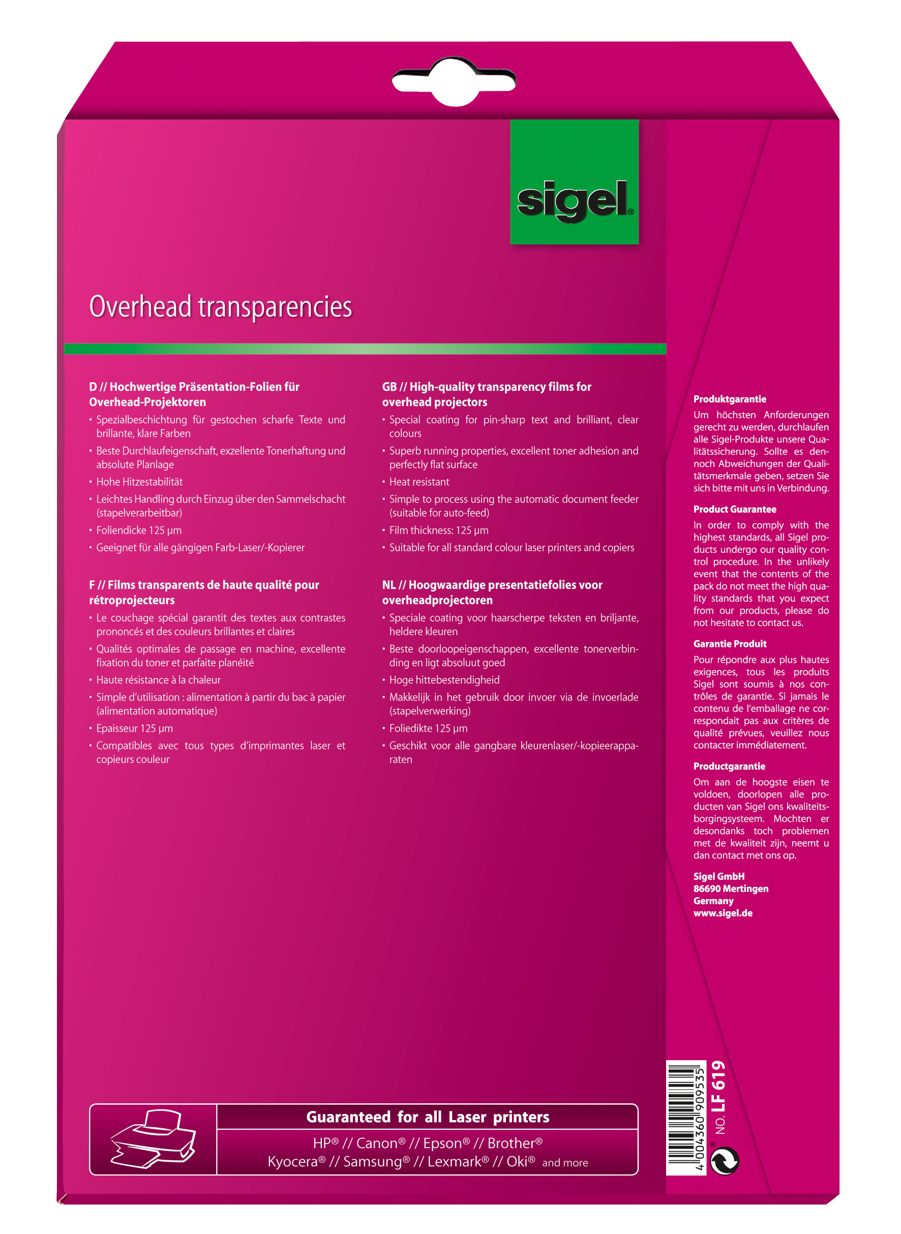 SIGEL LF619