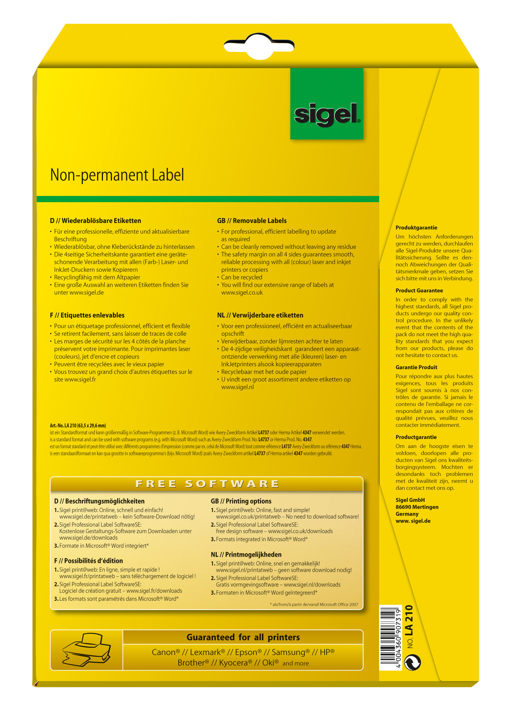 SIGEL LA230