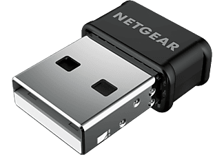 NETGEAR A6150-100PES - WLAN-USB-Adapter (Schwarz/Silber)