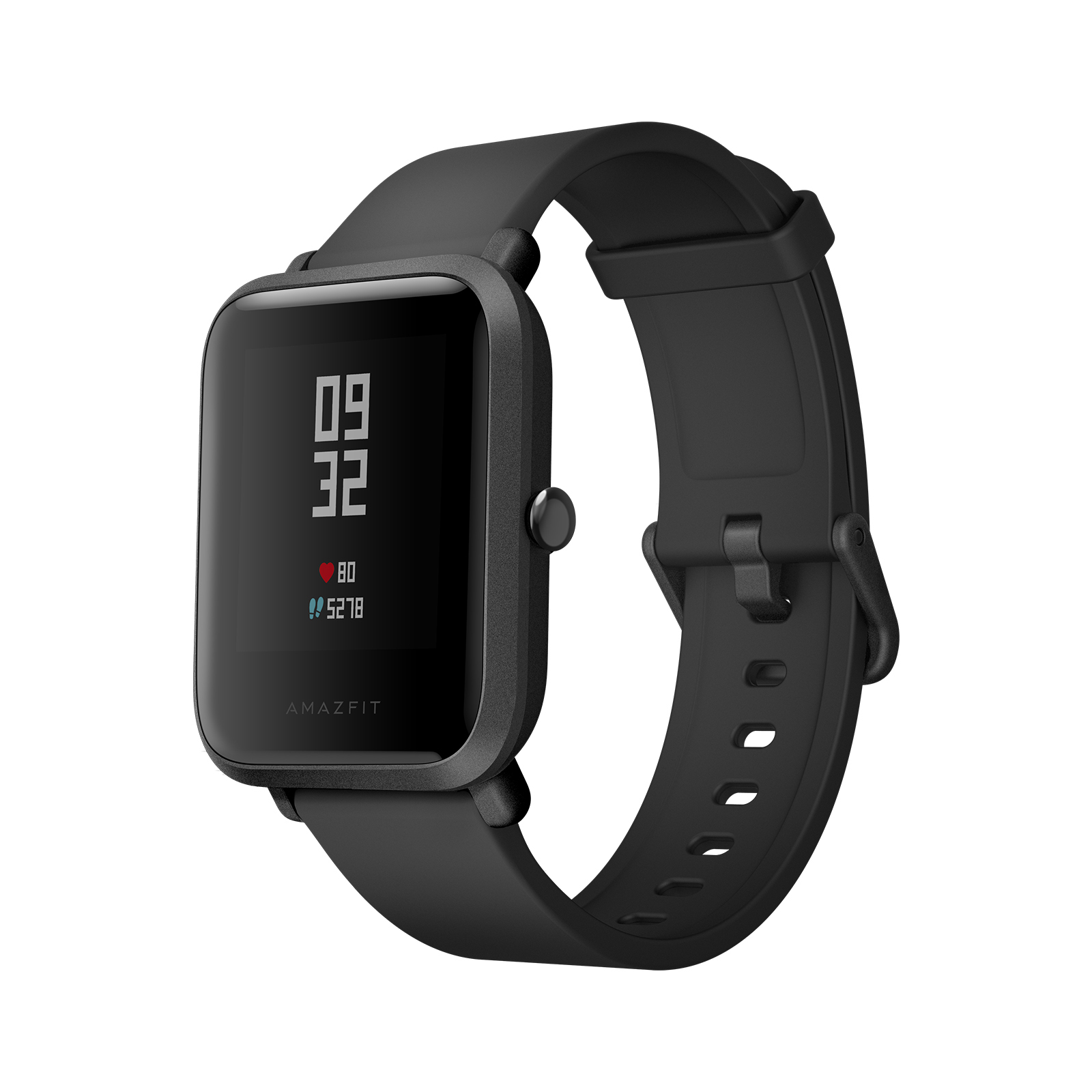 Smartwatch, BIP, AMAZFIT Black 195 Onyx mm,