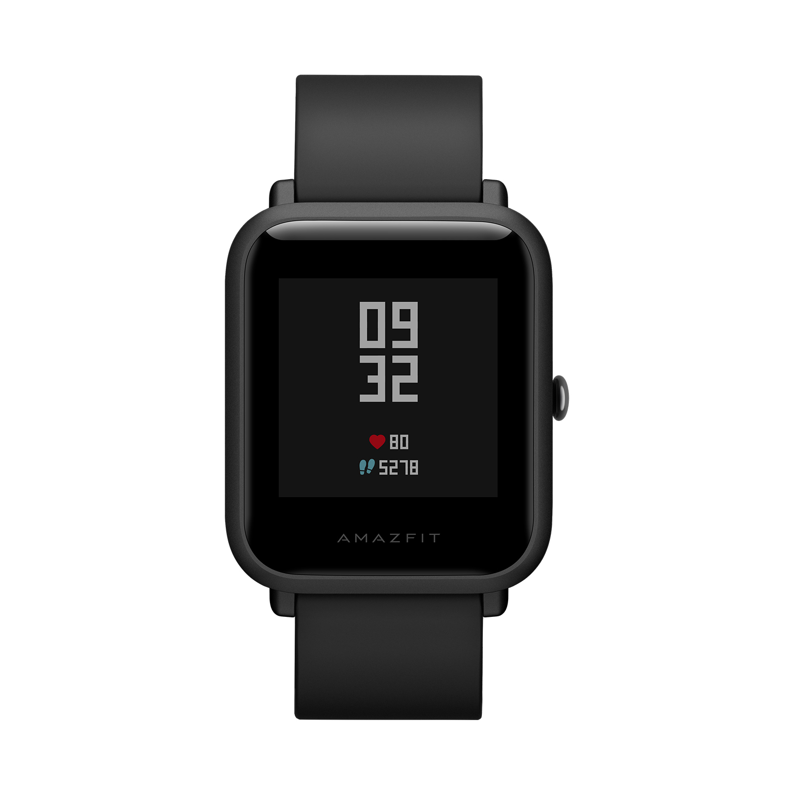 AMAZFIT BIP, Smartwatch, 195 mm, Onyx Black