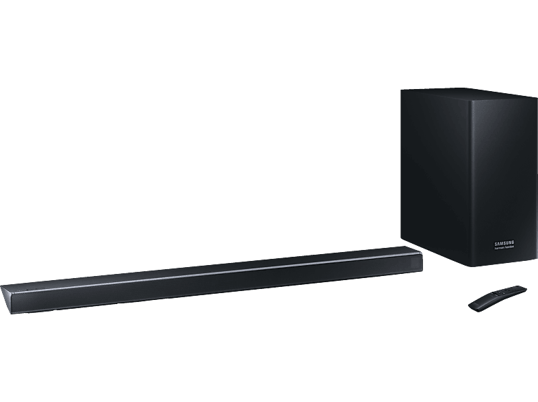 SAMSUNG Schwarz/Carbon Slate Soundbar, HW-Q70R/ZG, Silber