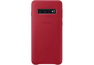 SAMSUNG Galaxy S10 bőr hátlap Piros (OSAM-EF-VG973LREG)