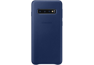 SAMSUNG Galaxy S10 bőr hátlap Sötétkék (OSAM-EF-VG973LNEG)