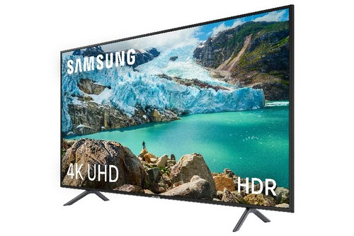 TV LED 43" - Samsung 43RU7105, 4K UHD Real, HDR, Smart TV, TDT2, Google Assistant, Alexa