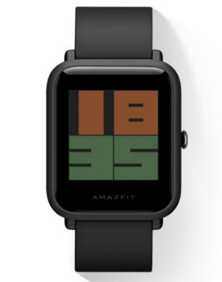 AMAZFIT BIP, Smartwatch, 195 mm, Onyx Black