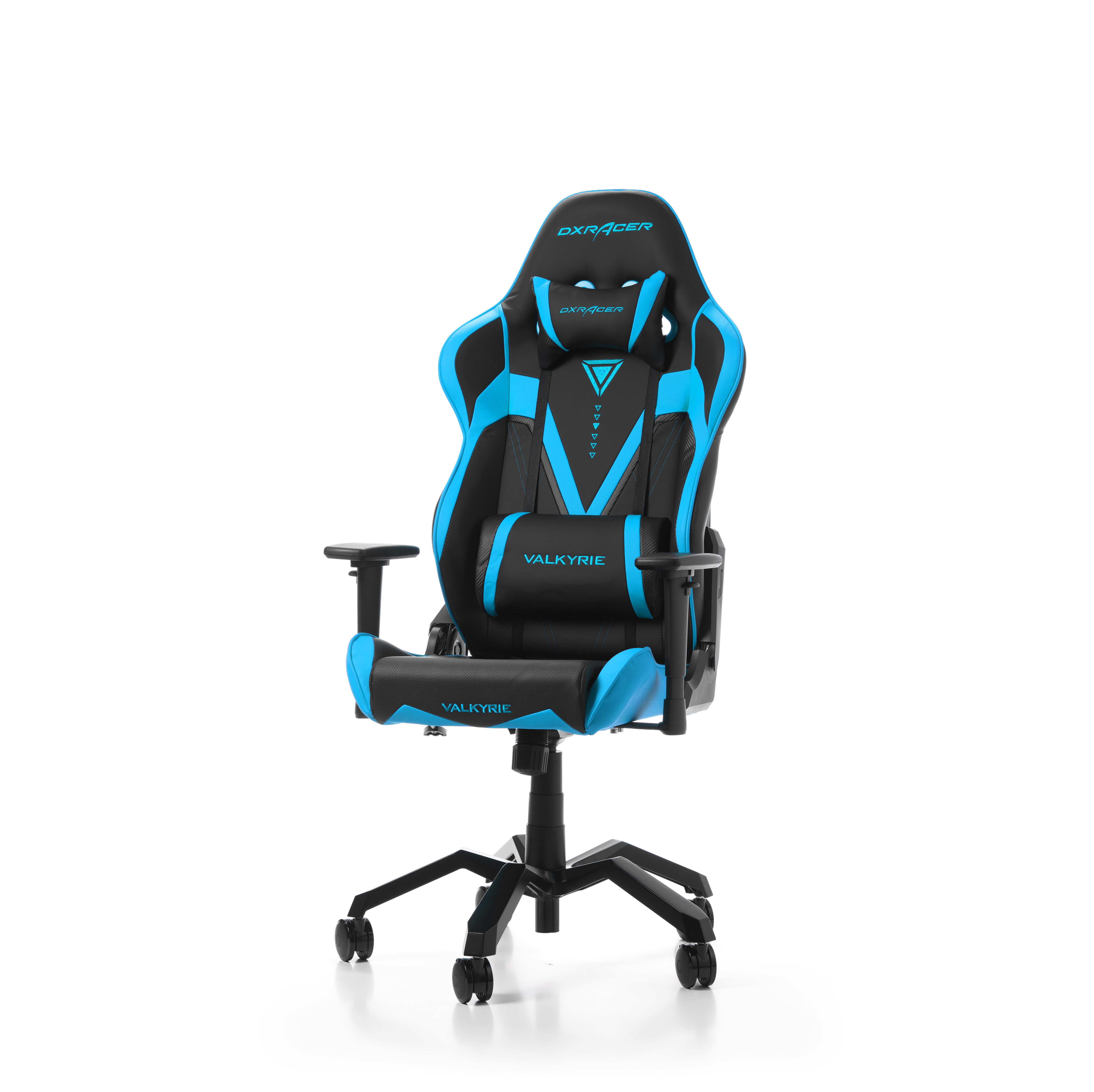 DXRACER Valkyrie V03 Gaming Chair, Black/Blue Gaming Stuhl, Schwarz/Blau
