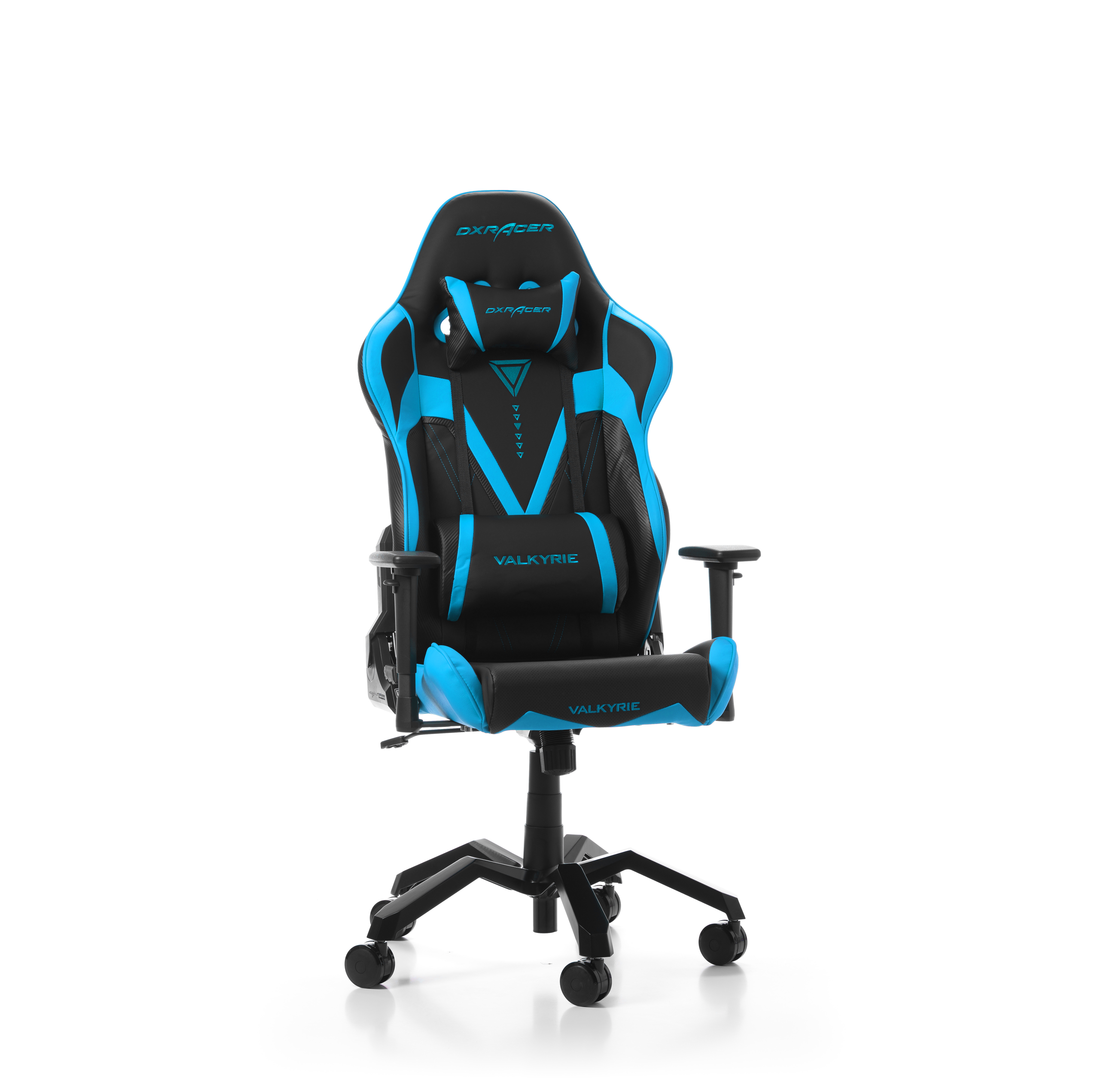 DXRACER Valkyrie V03 Gaming Chair, Black/Blue Gaming Stuhl, Schwarz/Blau