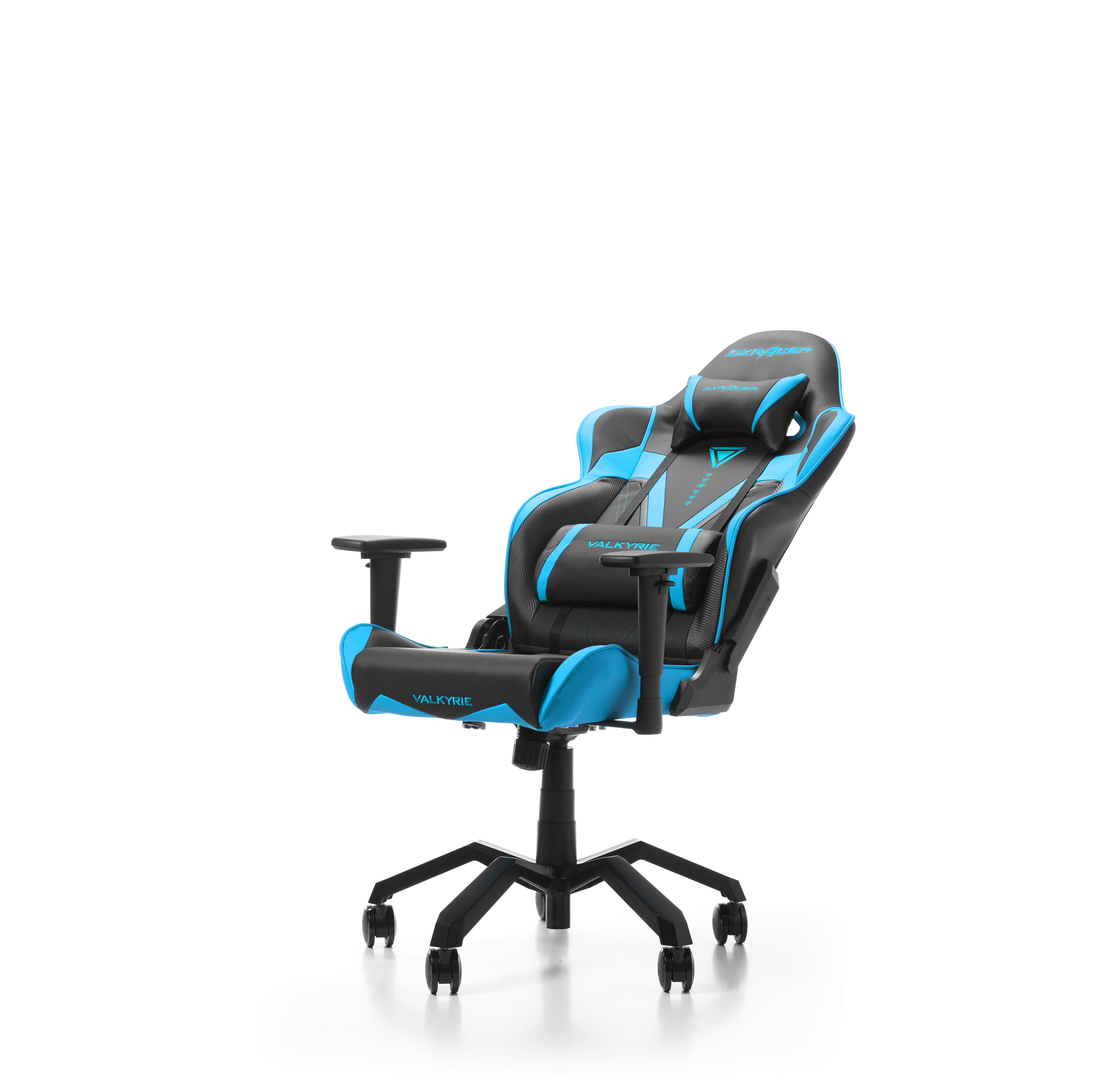 DXRACER Valkyrie V03 Gaming Chair, Black/Blue Gaming Stuhl, Schwarz/Blau