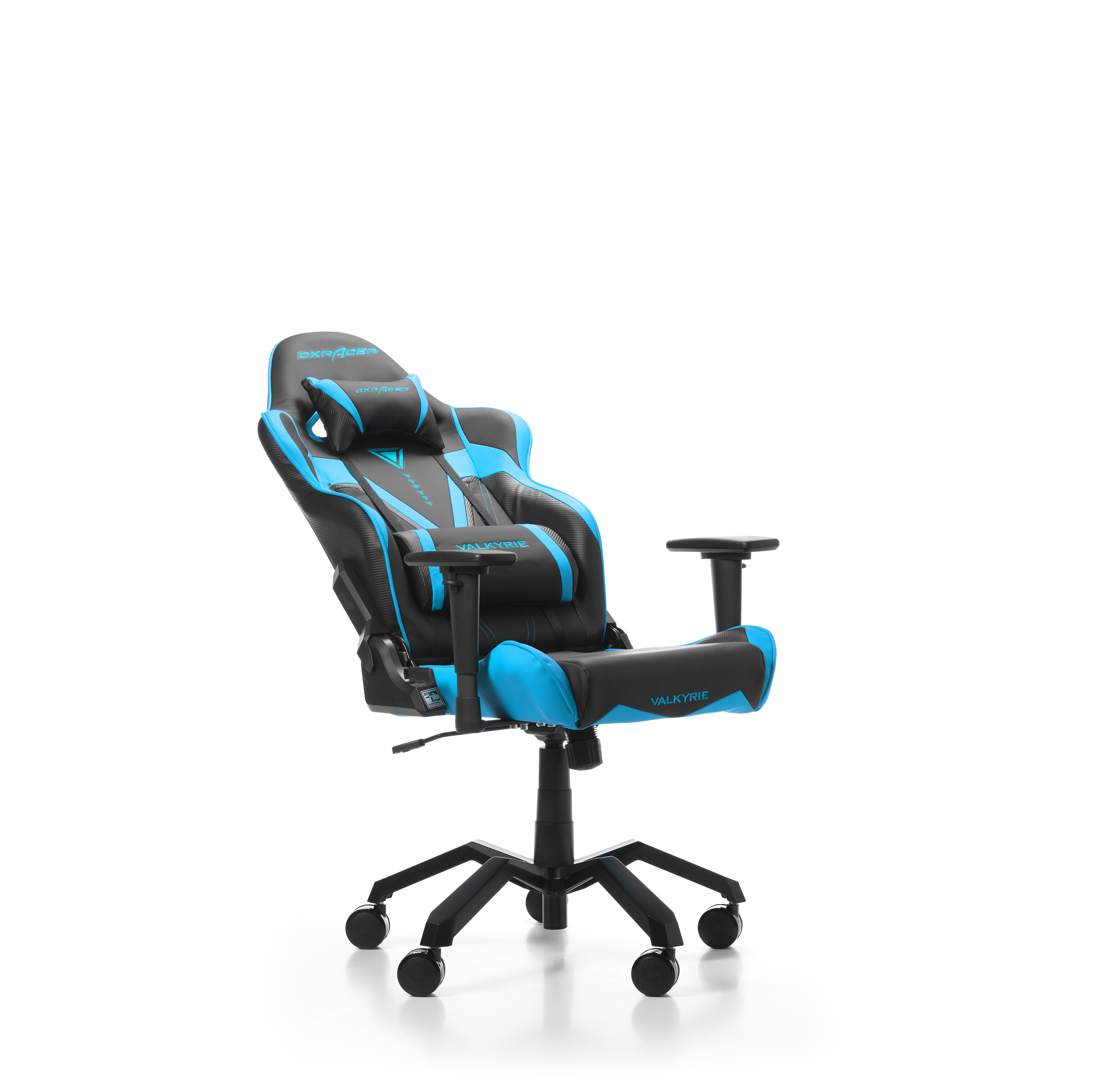 DXRACER Valkyrie V03 Gaming Chair, Black/Blue Gaming Stuhl, Schwarz/Blau