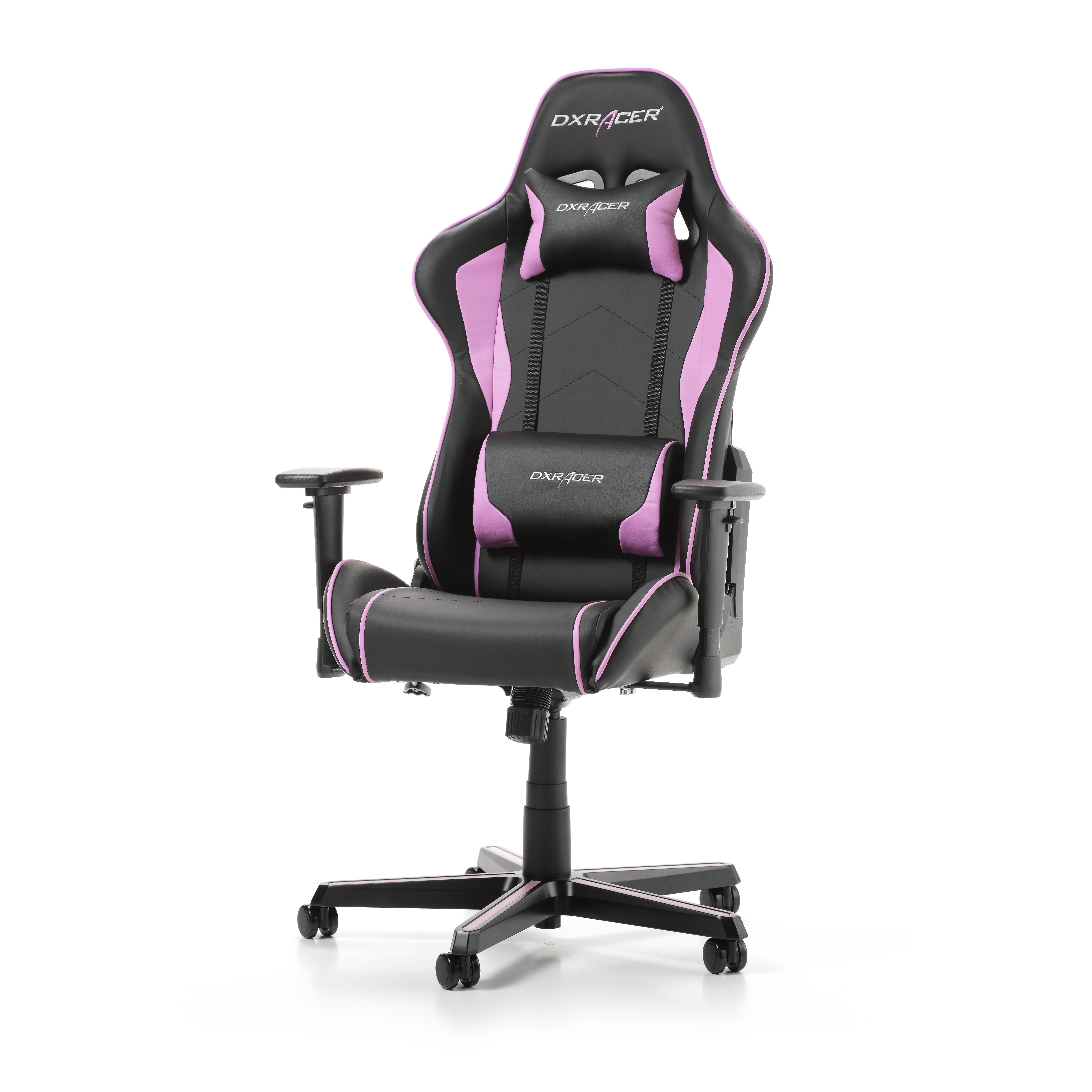 DXRACER Gaming Sessel Formula F08 Black/Pink Gaming Sessel , Schwarz/Pink