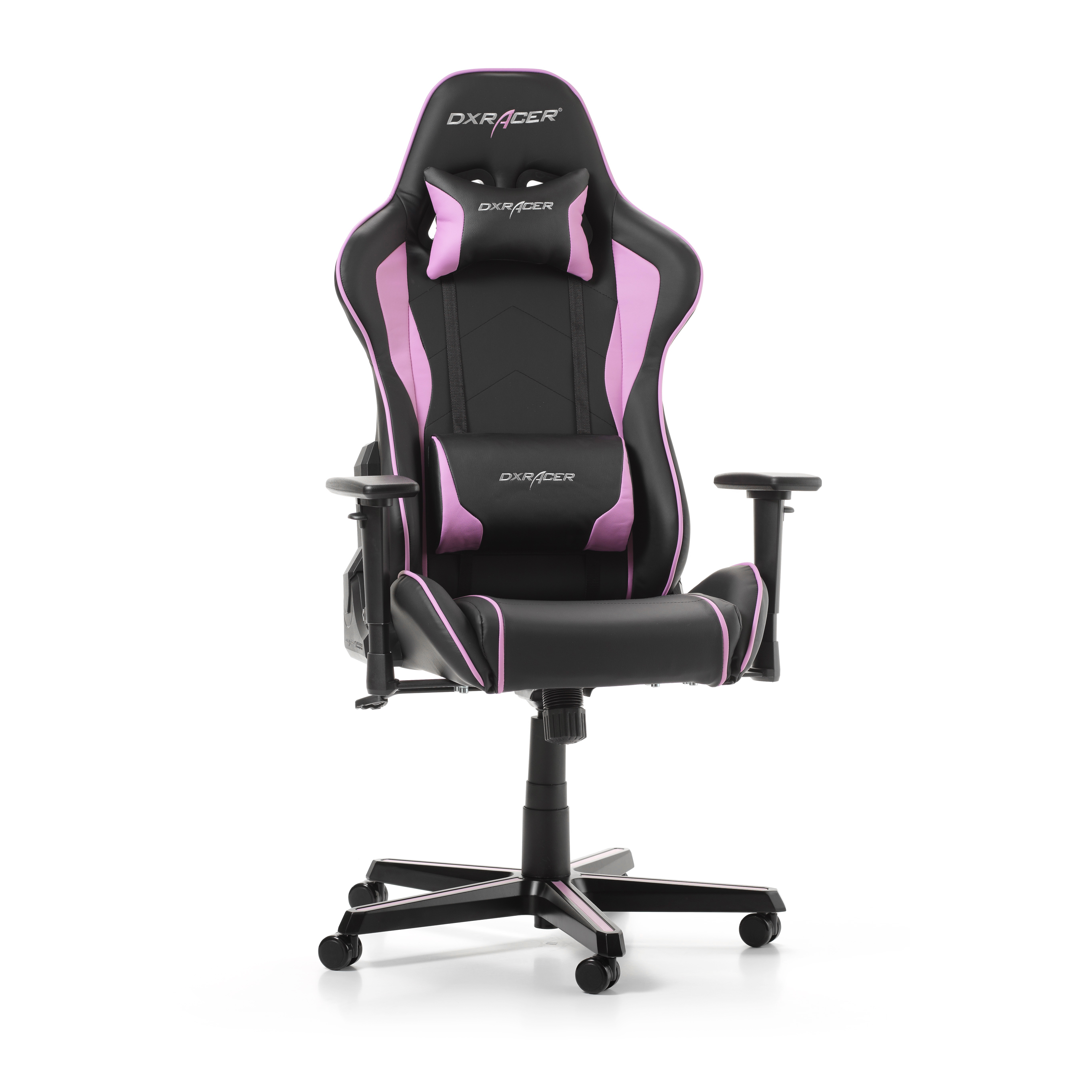 DXRACER Gaming Sessel Formula F08 Black/Pink Gaming Sessel , Schwarz/Pink