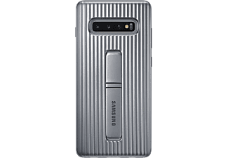 SAMSUNG Galaxy S10+ Protective Standing cover tok Ezüst (OSAM-EF-RG975CSEG)