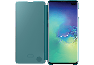 SAMSUNG Outlet Galaxy S10 Plus clear view cover Zöld (OSAM-EF-ZG975CGEG)