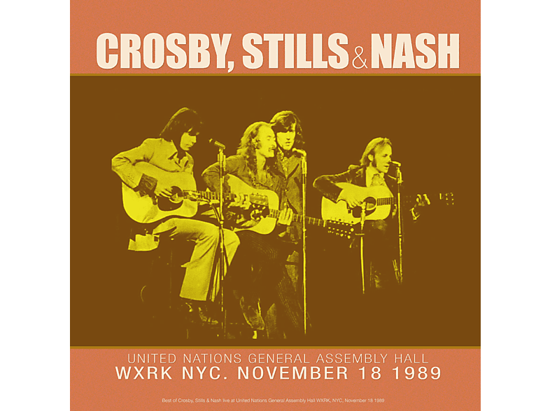 Crosby, Stills & Nash - Best Of Live At united Nations General Assembly Hall Vinyl