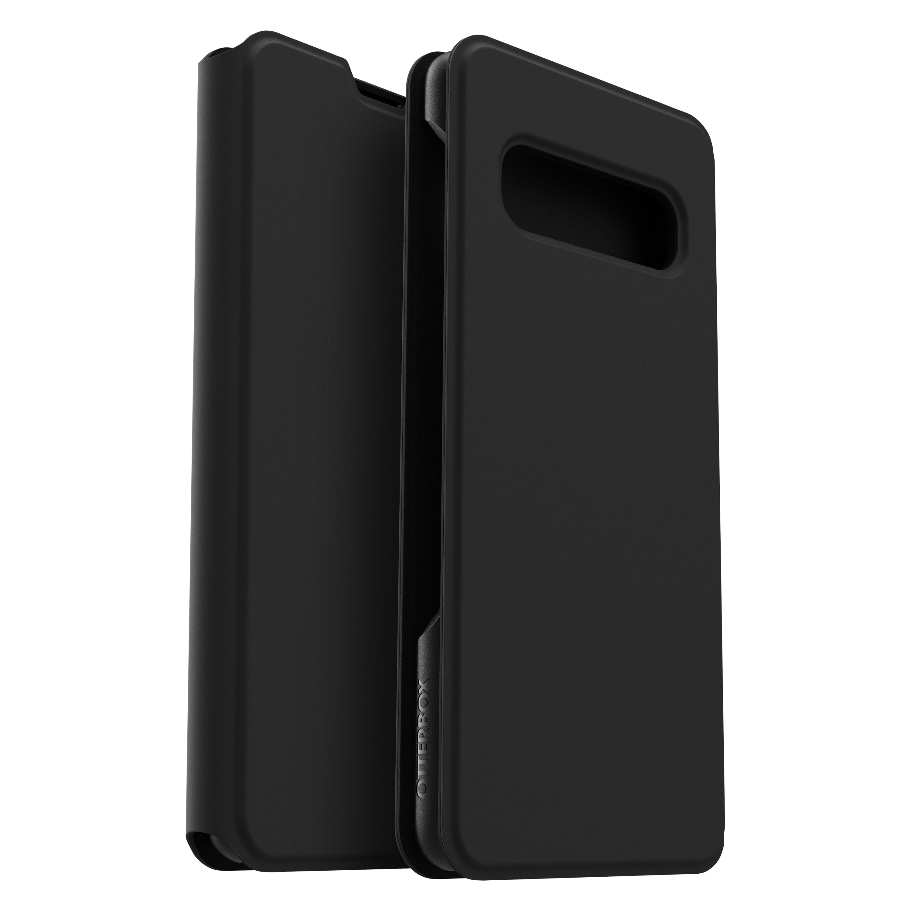 OTTERBOX Strada Via, Bookcover, Samsung, Galaxy S10, Schwarz