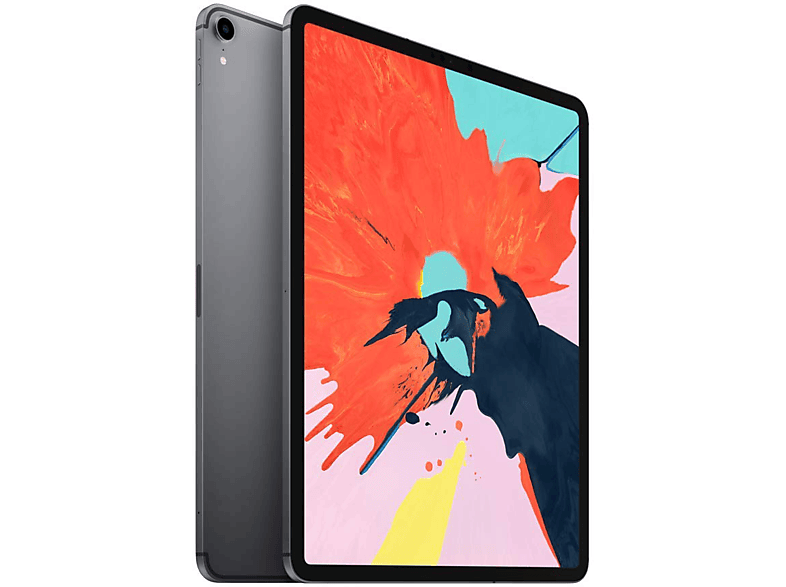 Apple iPad Pro (2018), 512 GB, Gris espacial, WiFi + Cellular, 12.9" Retina, 4 GB RAM, Chip A12X Bionic, iOS