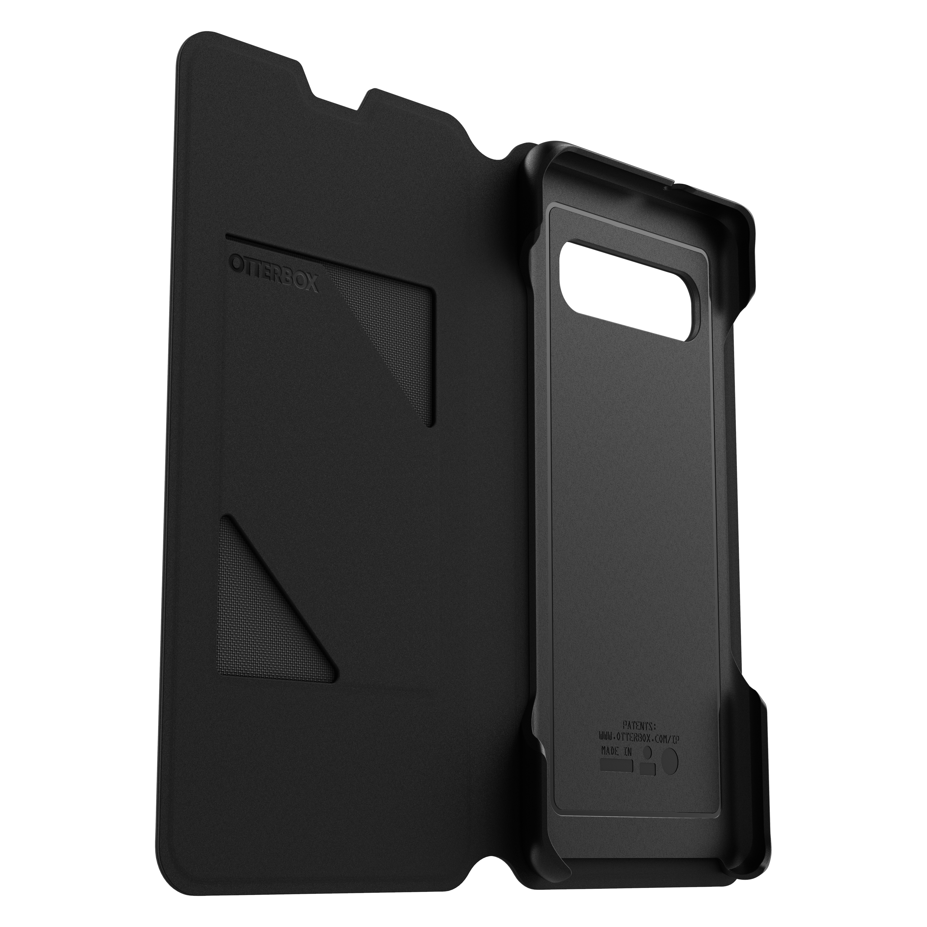 OTTERBOX Strada, Bookcover, Samsung, Galaxy S10+, Schwarz