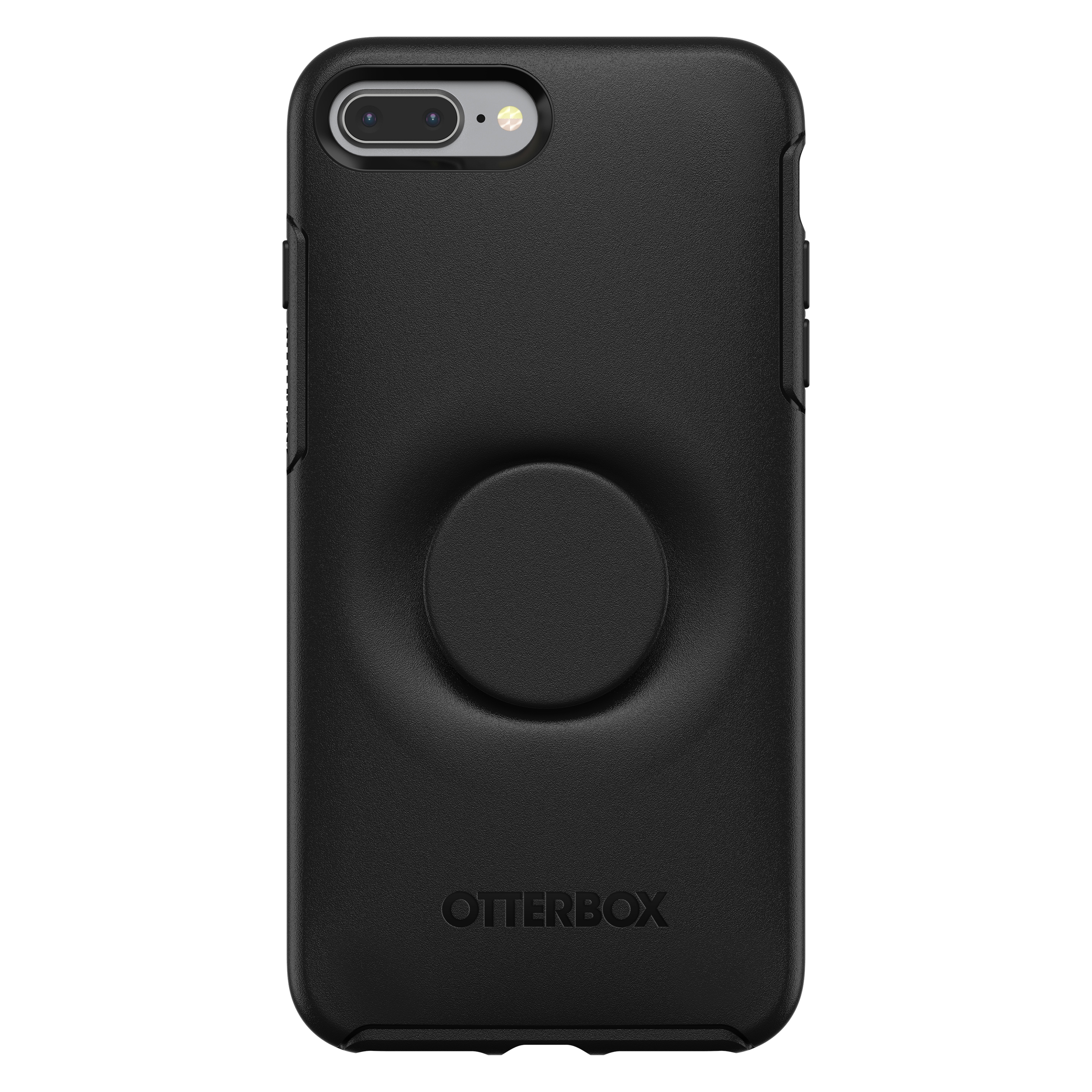 OTTERBOX Otter + Pop Symmetry, Backcover, Apple, iPhone 7 Plus, iPhone 8 Plus, Schwarz
