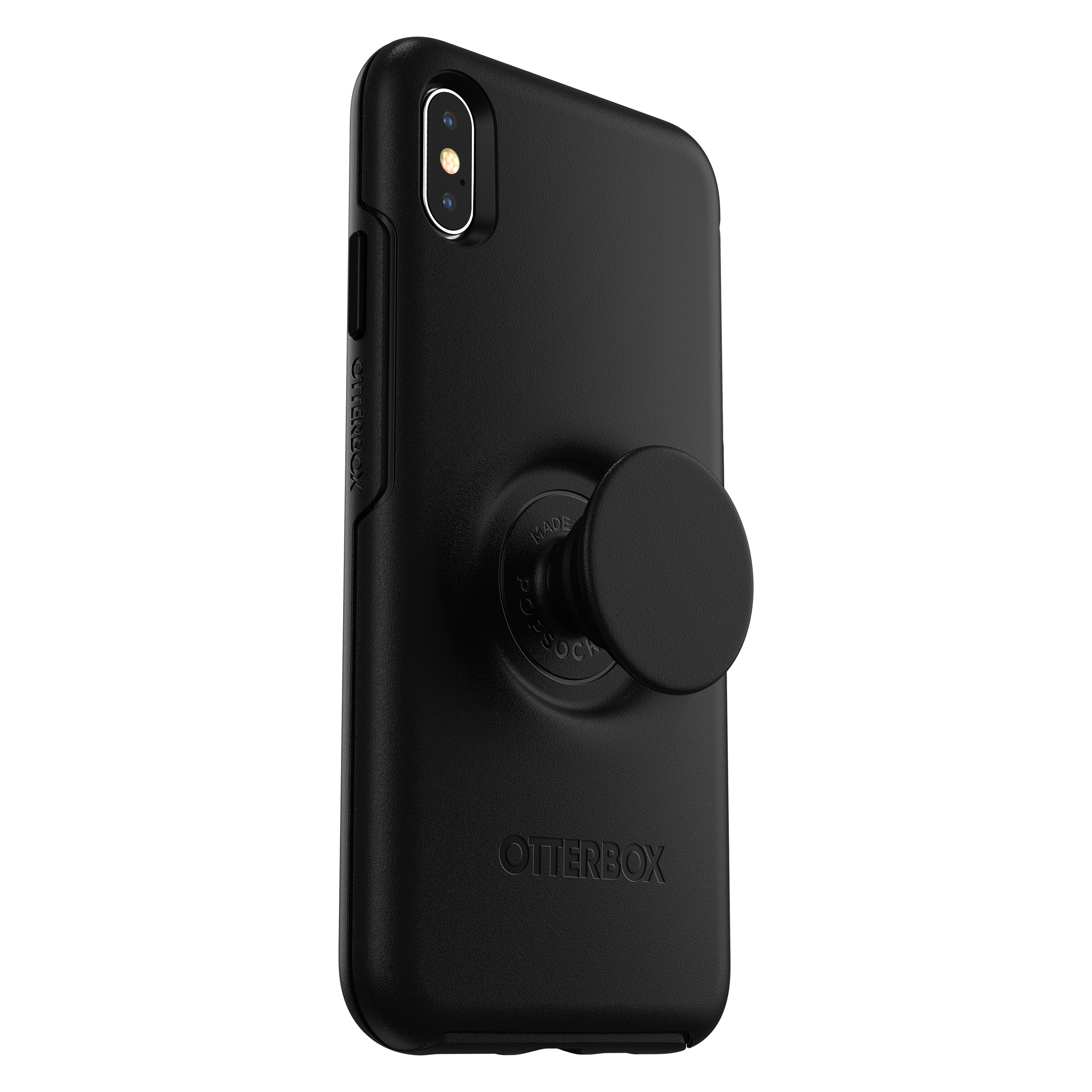 OTTERBOX Otter + Pop Symmetry, Backcover, Apple, iPhone XS Max, Schwarz