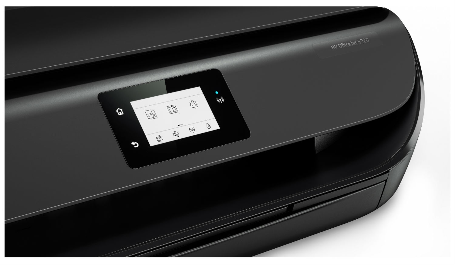 Impresora multifunción - HP OfficeJet 5220 + Cartucho 302 Negro, Wi-Fi, 10 ppm,Doble cara automática