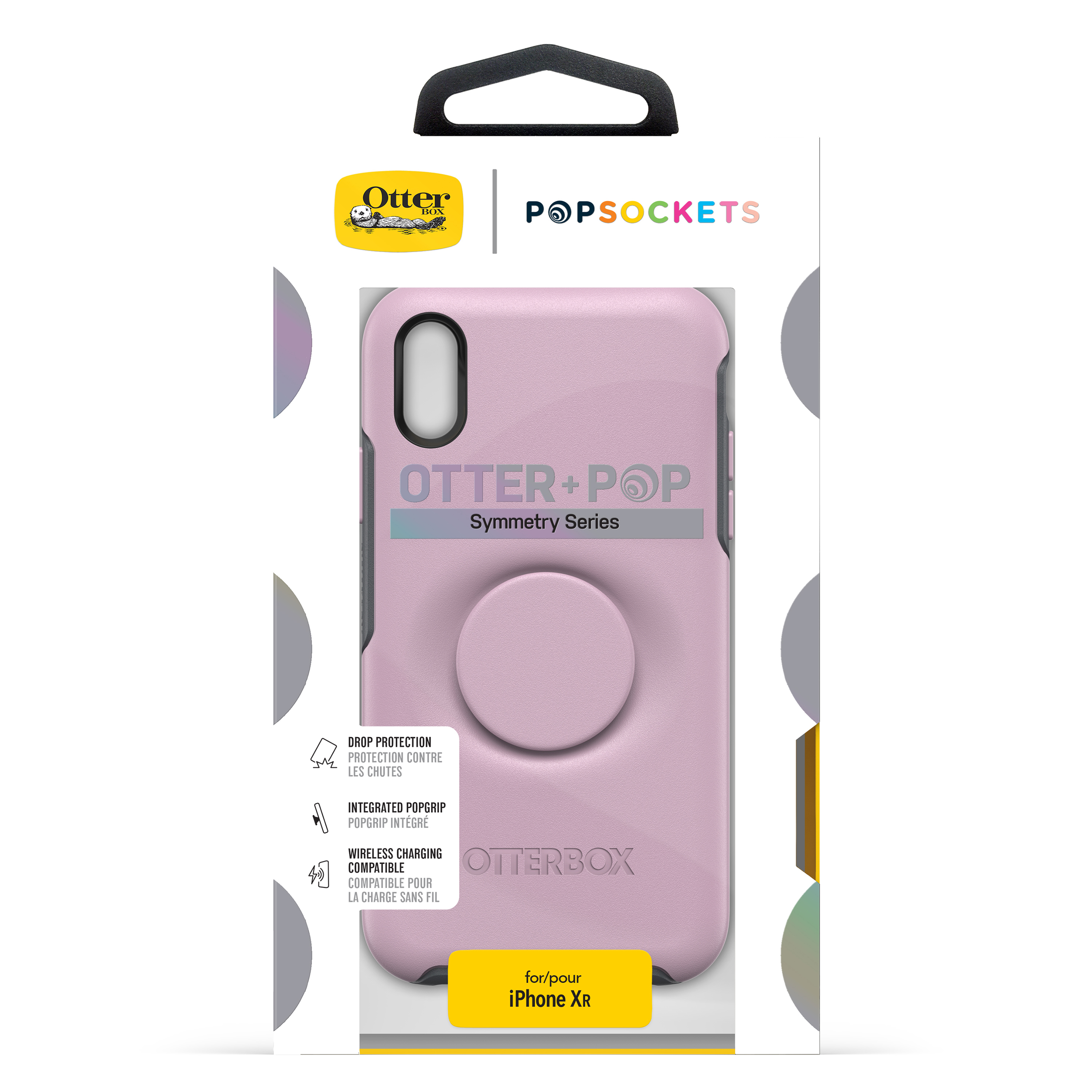 OTTERBOX Otter + Pop Symmetry, Backcover, Apple, iPhone XR, Pink