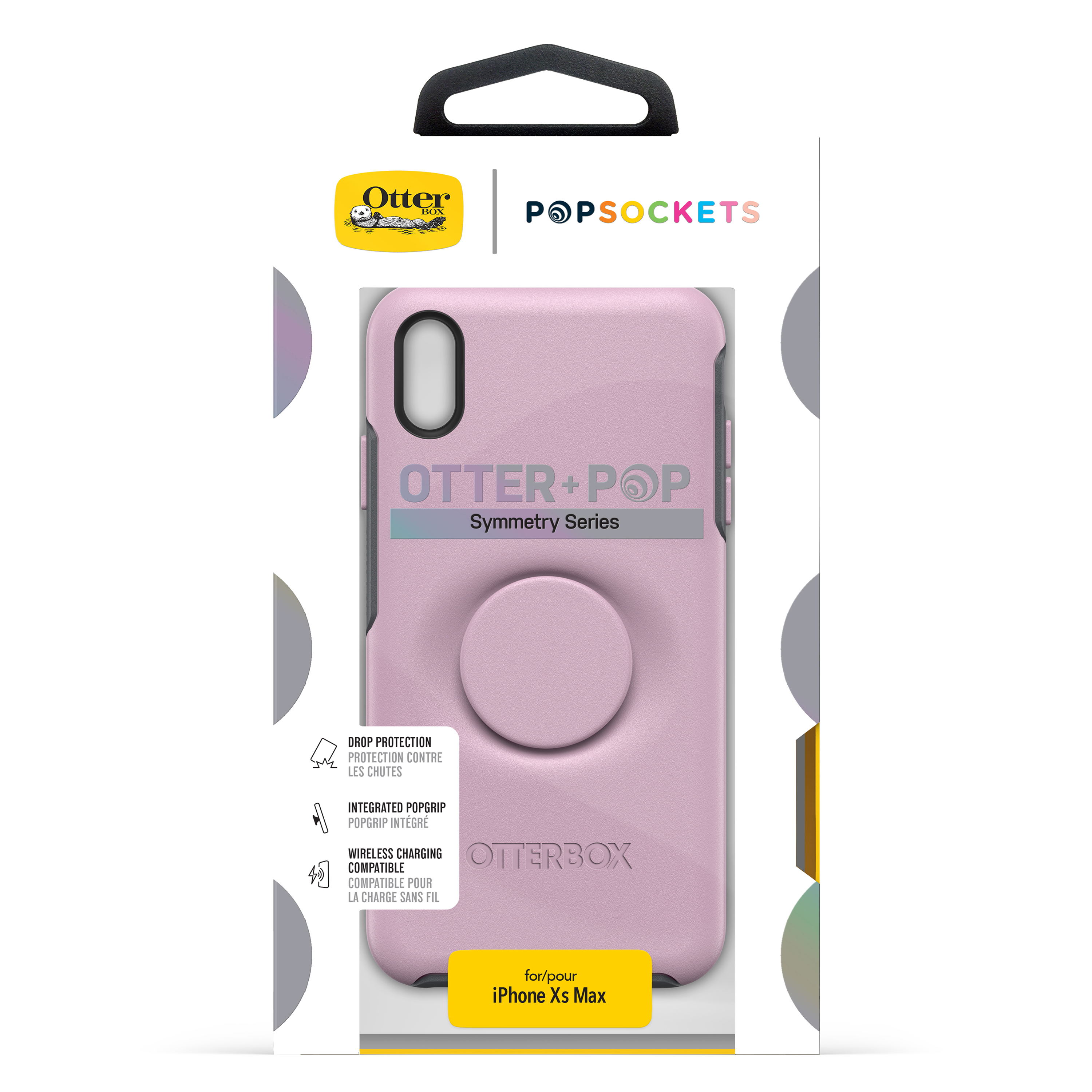 OTTERBOX Otter + Pop Symmetry, Backcover, Apple, iPhone XS Max, Pink
