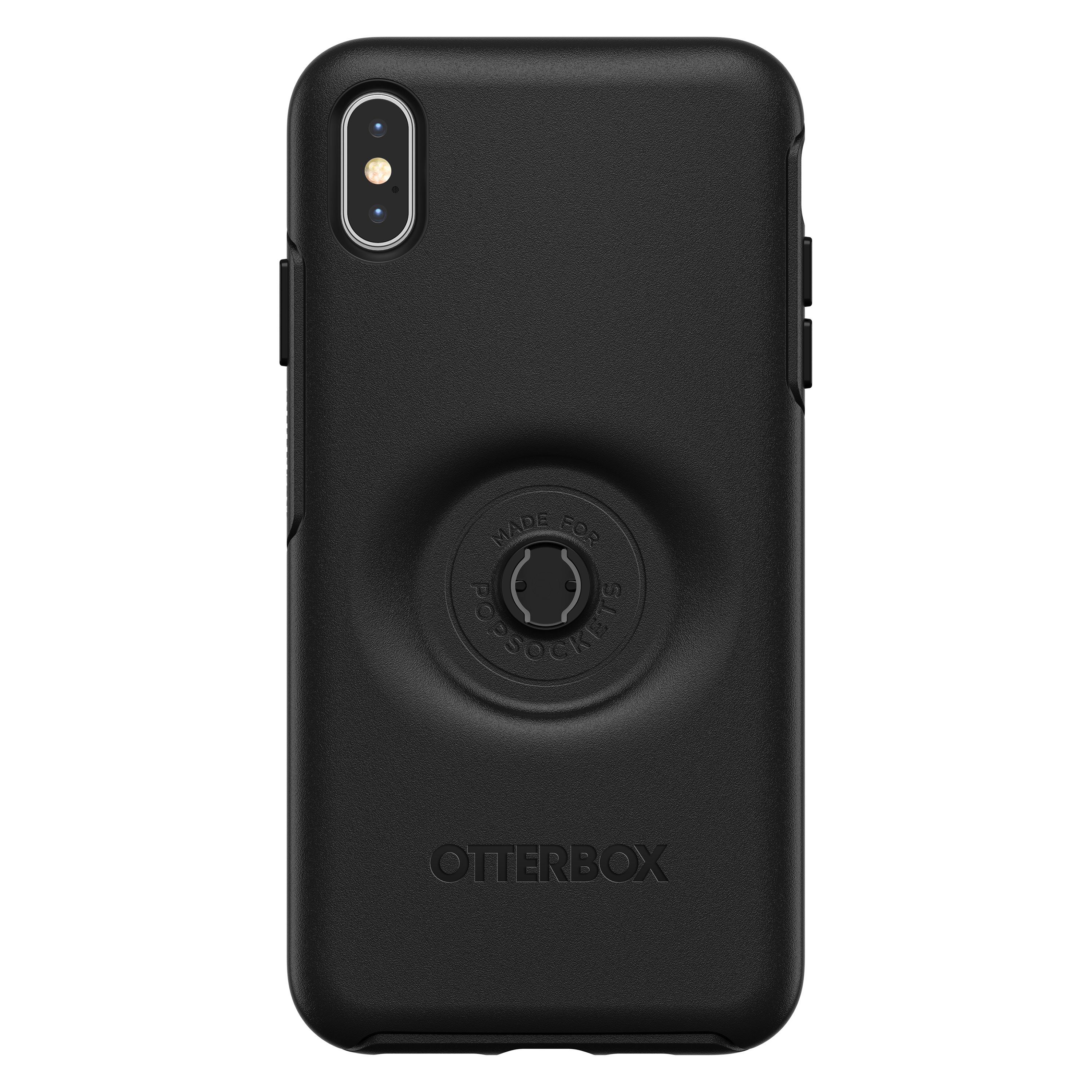 Pop Otter OTTERBOX Symmetry, + Schwarz Apple, iPhone Backcover, Max, XS