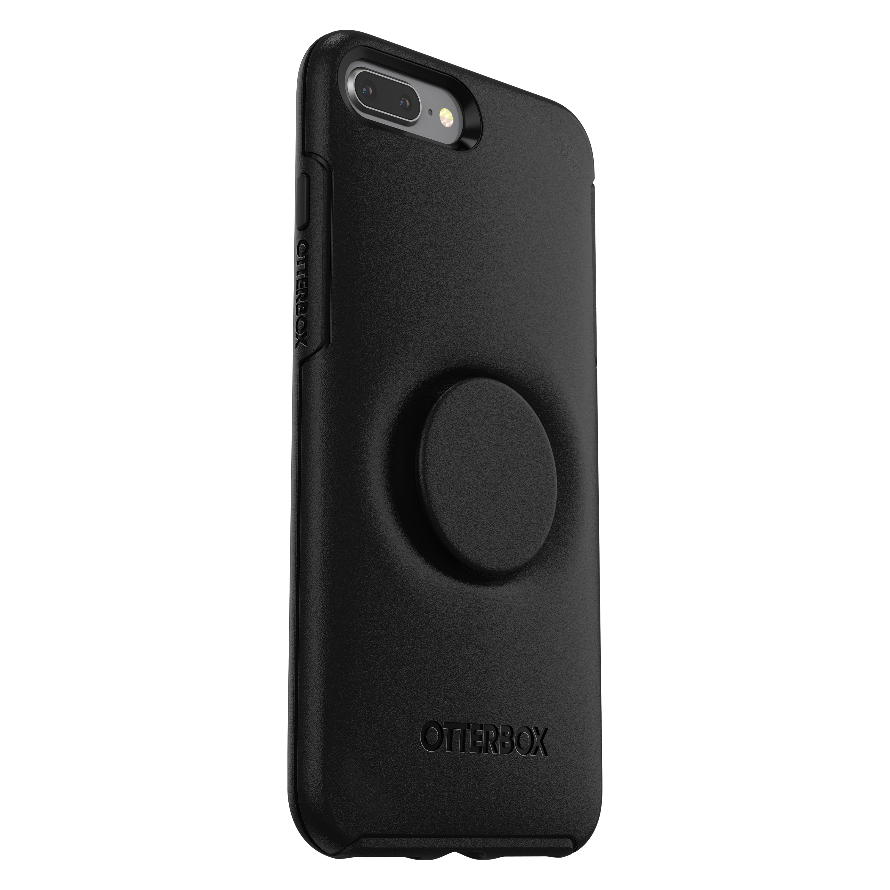 OTTERBOX Otter + Pop Symmetry, Backcover, Apple, iPhone 7 Plus, iPhone 8 Plus, Schwarz