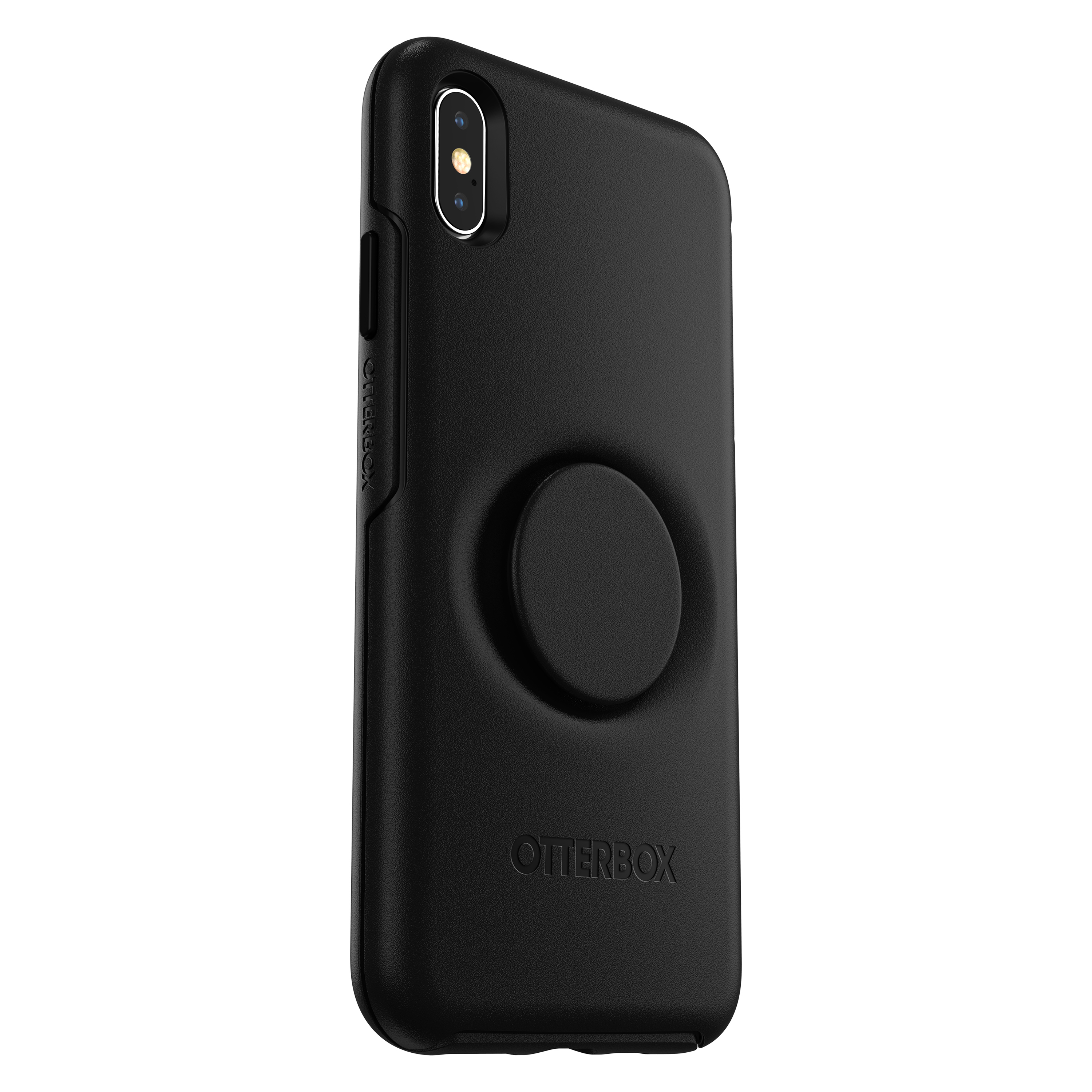 OTTERBOX Otter + Pop Symmetry, Backcover, Apple, iPhone XS Max, Schwarz