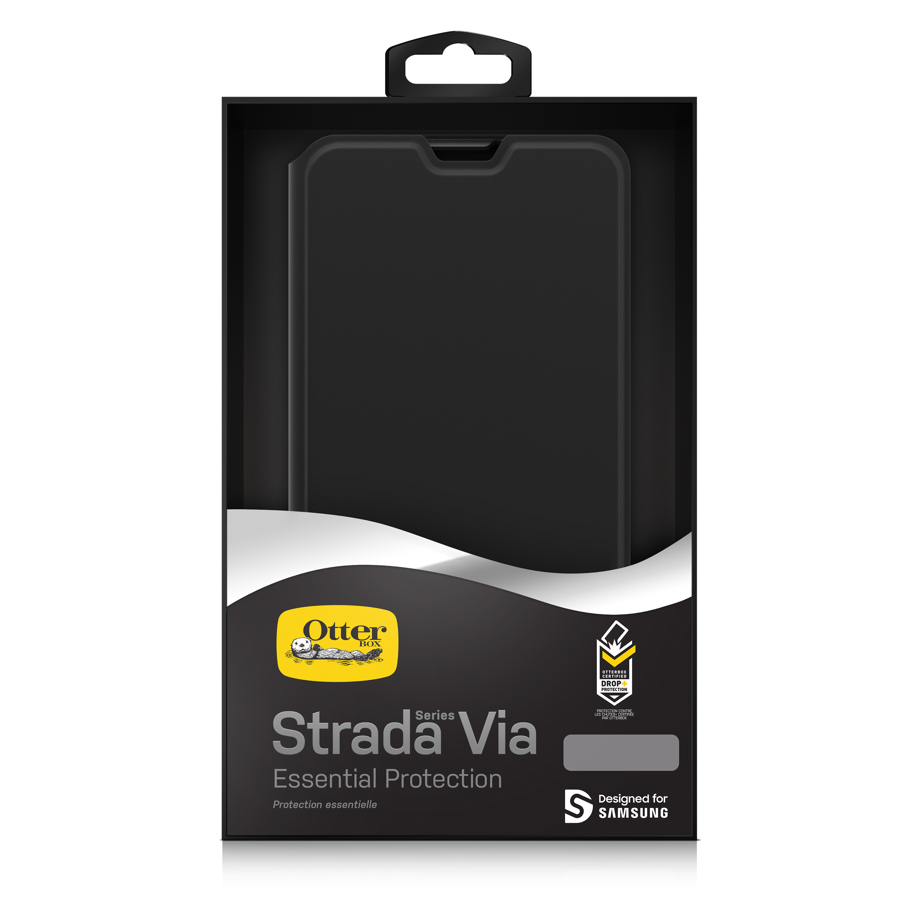 OTTERBOX Strada, Bookcover, Samsung, Galaxy S10+, Schwarz