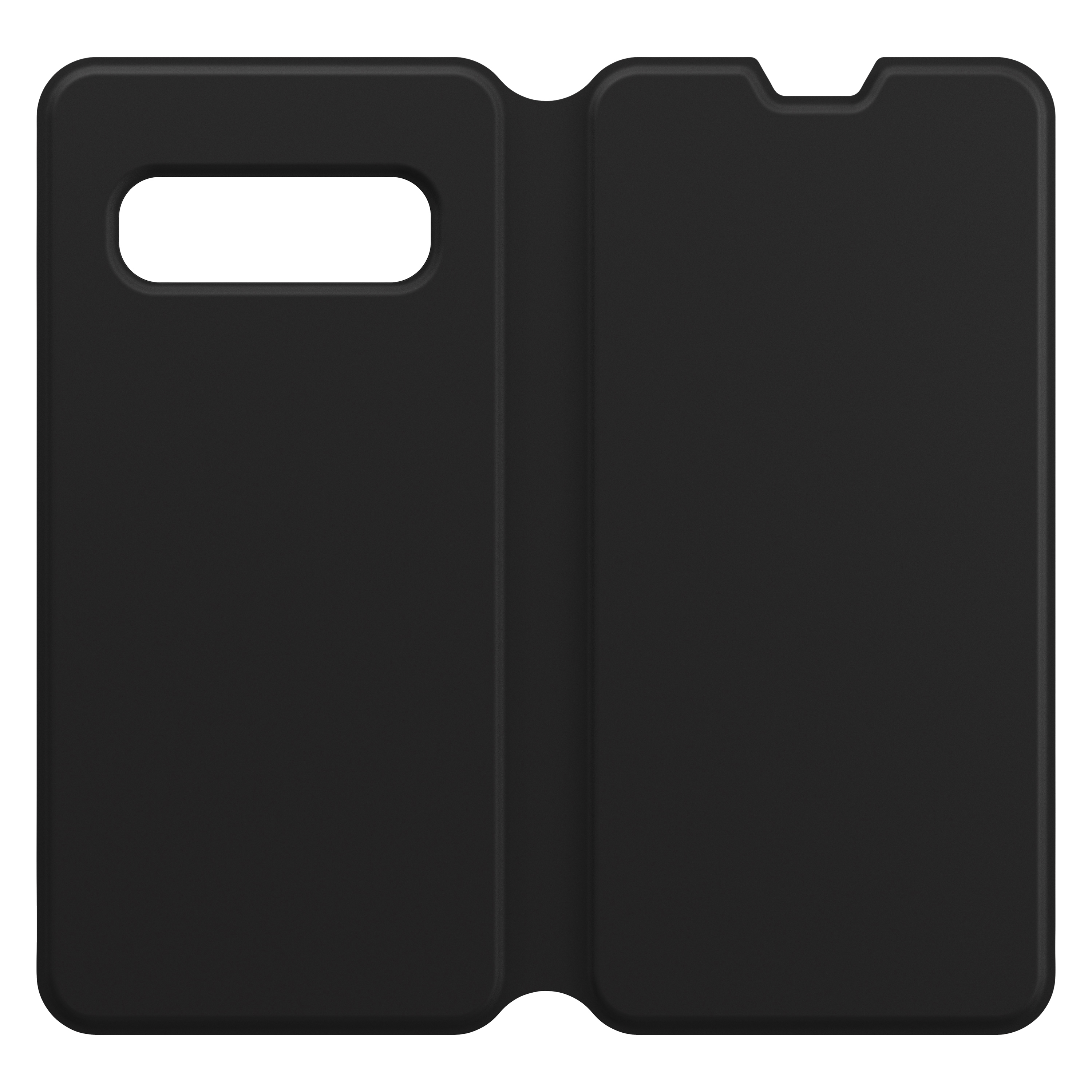 OTTERBOX Strada Via, Bookcover, Samsung, Galaxy S10, Schwarz
