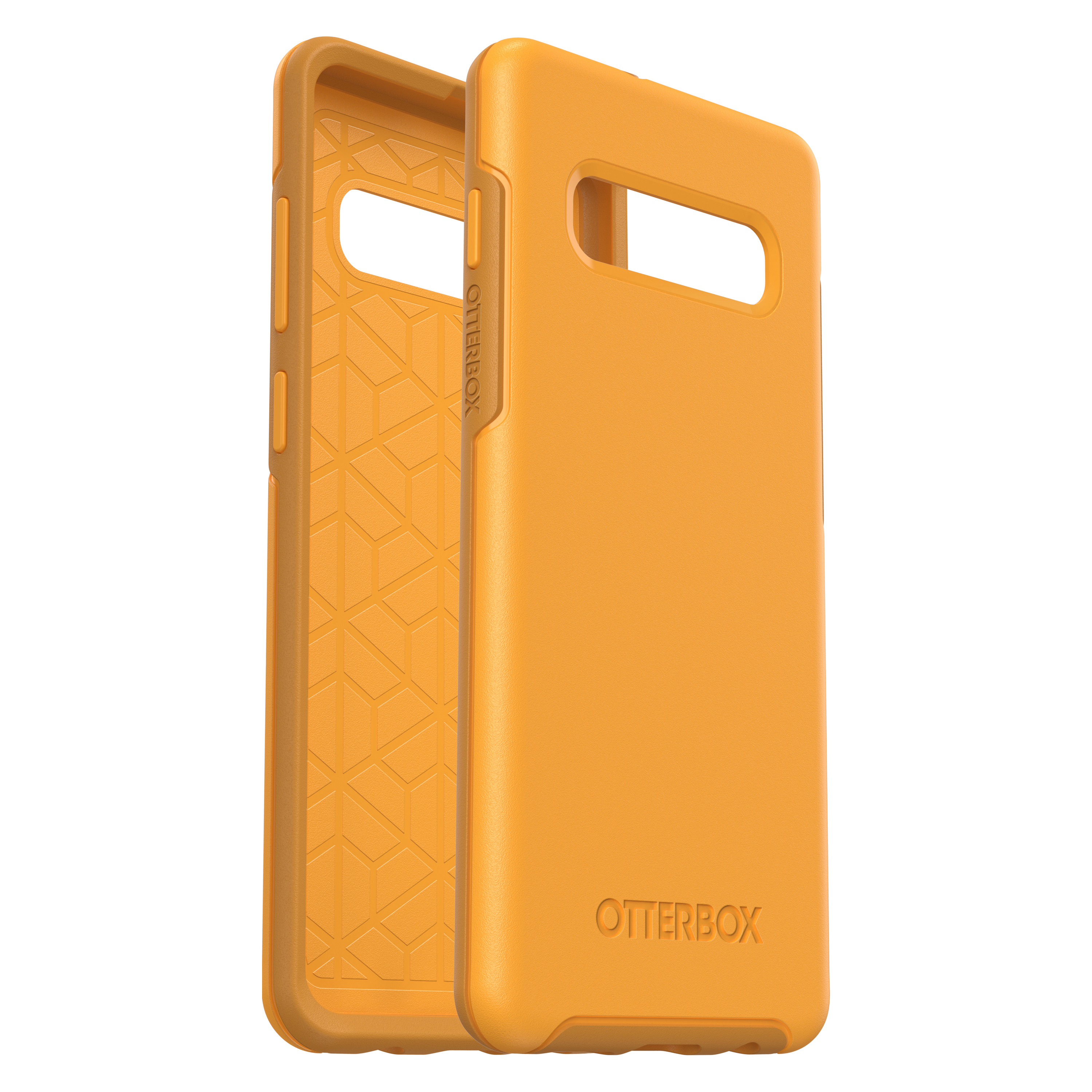 OTTERBOX Symmetry, Backcover, Samsung, Galaxy S10+, Gelb