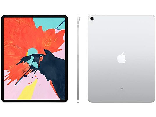 Apple iPad Pro (2018), 1 TB, Plata, WiFi, 12.9" Retina, 6 GB RAM, Chip A12X Bionic, iOS