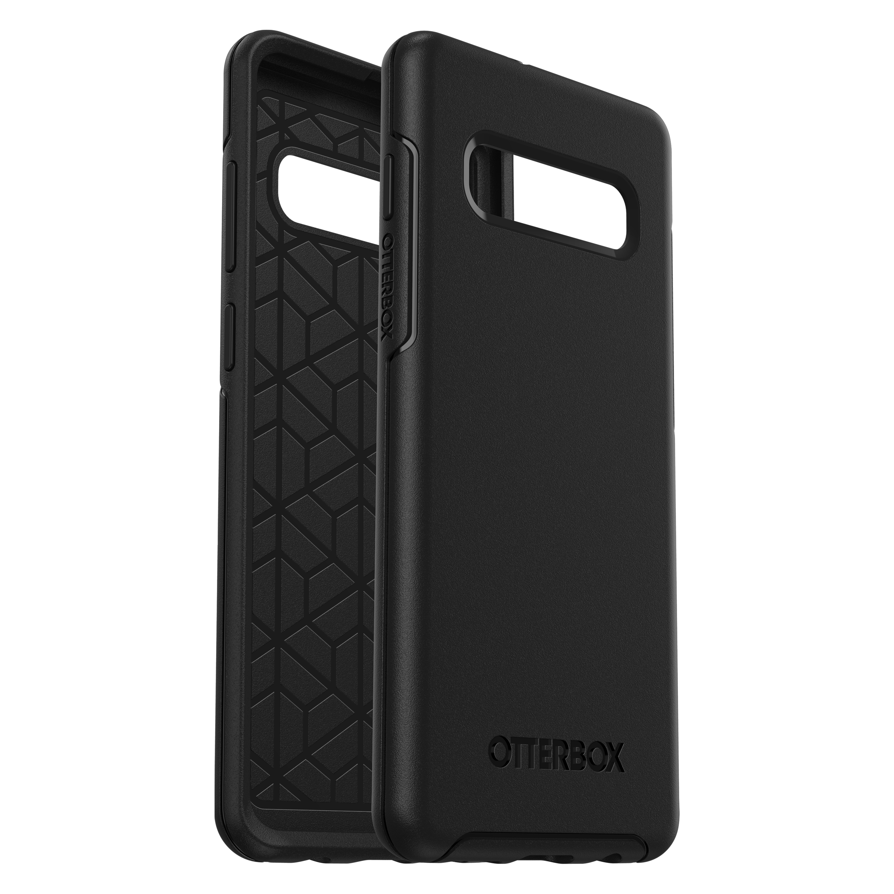 OTTERBOX Symmetry, Backcover, Samsung, Galaxy S10+, Schwarz