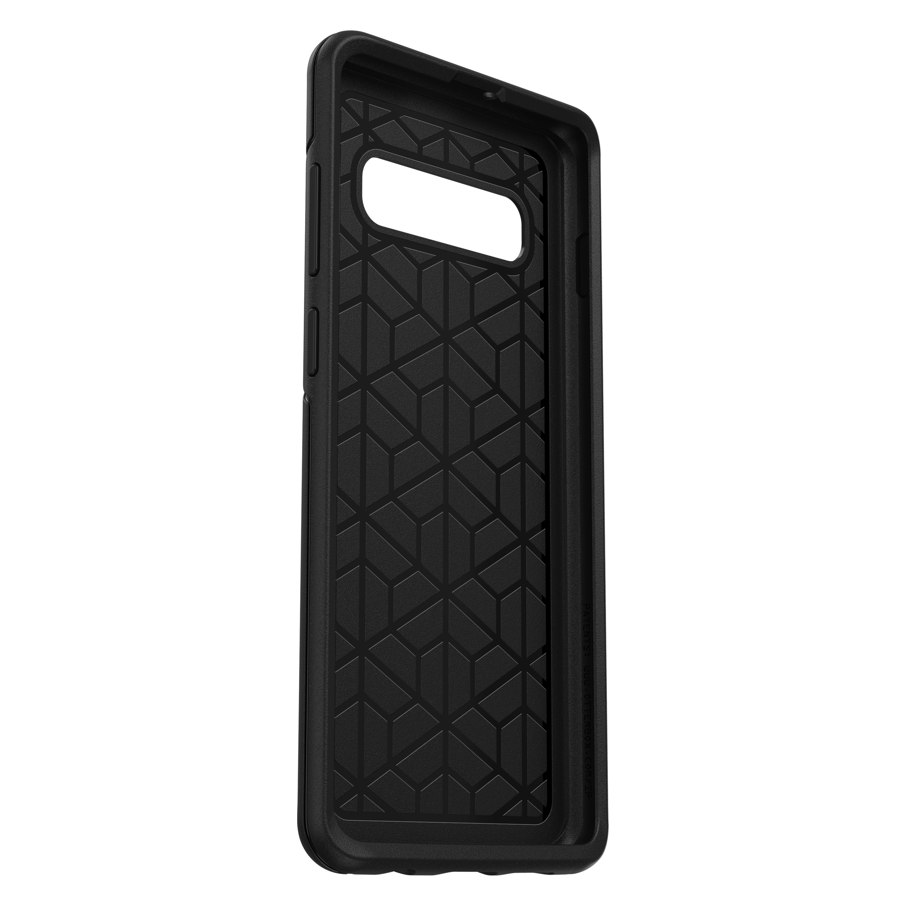 OTTERBOX Symmetry, Backcover, Samsung, Galaxy S10+, Schwarz