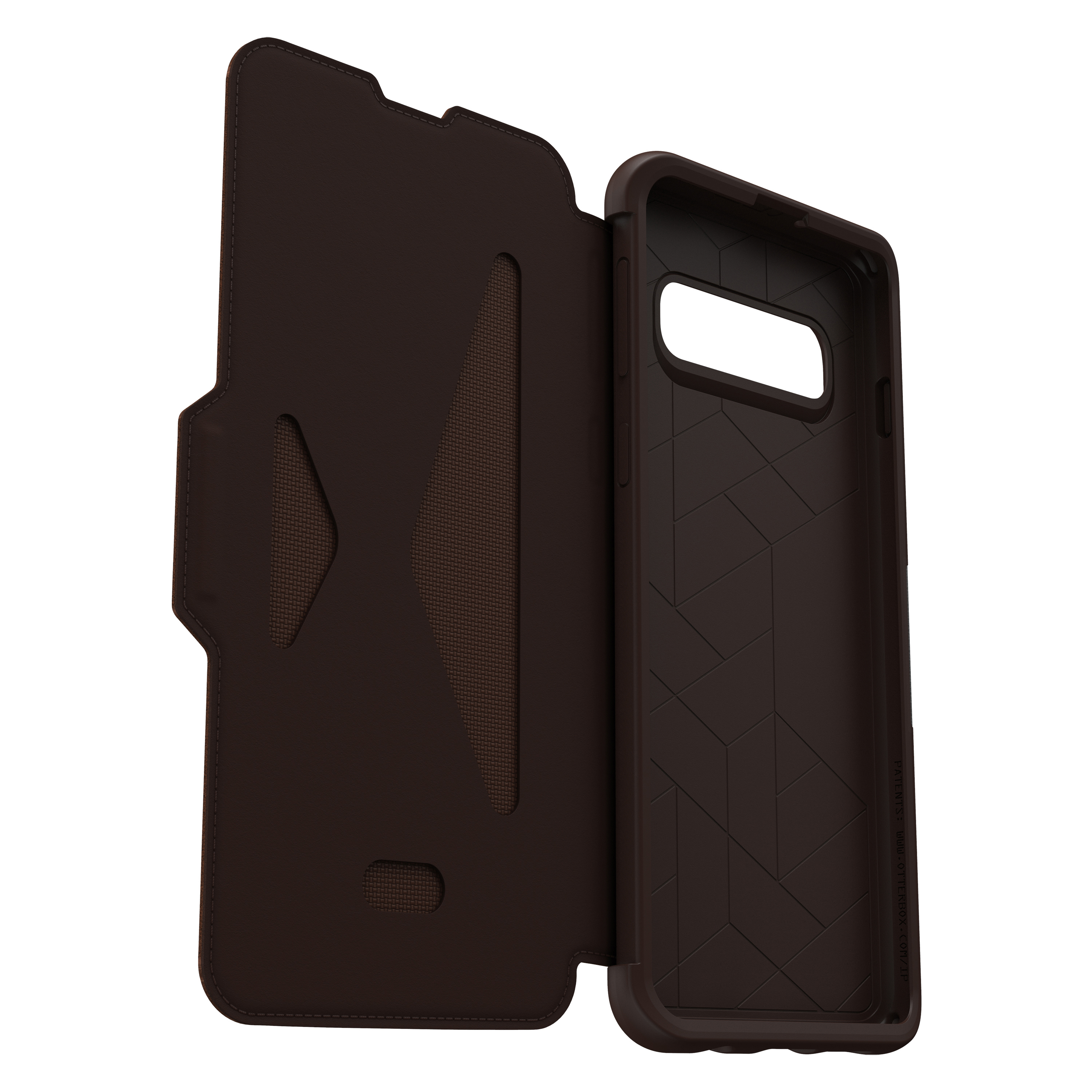 OTTERBOX Strada, Bookcover, Samsung, Galaxy S10, Espresso Braun