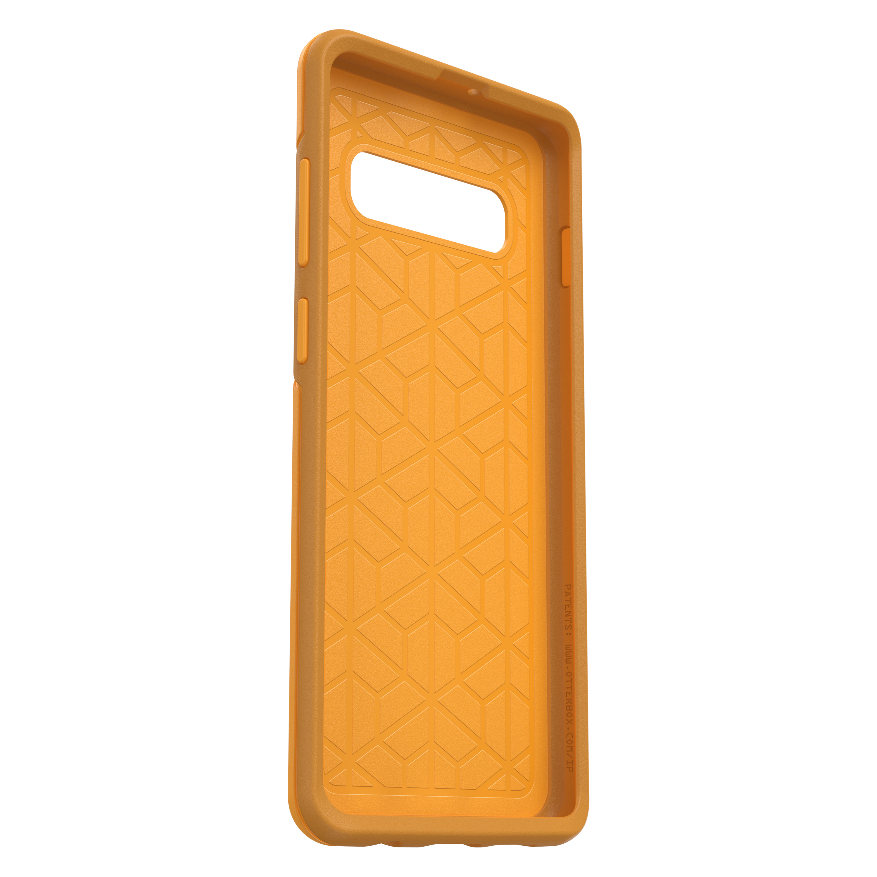 OTTERBOX Symmetry, Backcover, Samsung, Galaxy S10+, Gelb