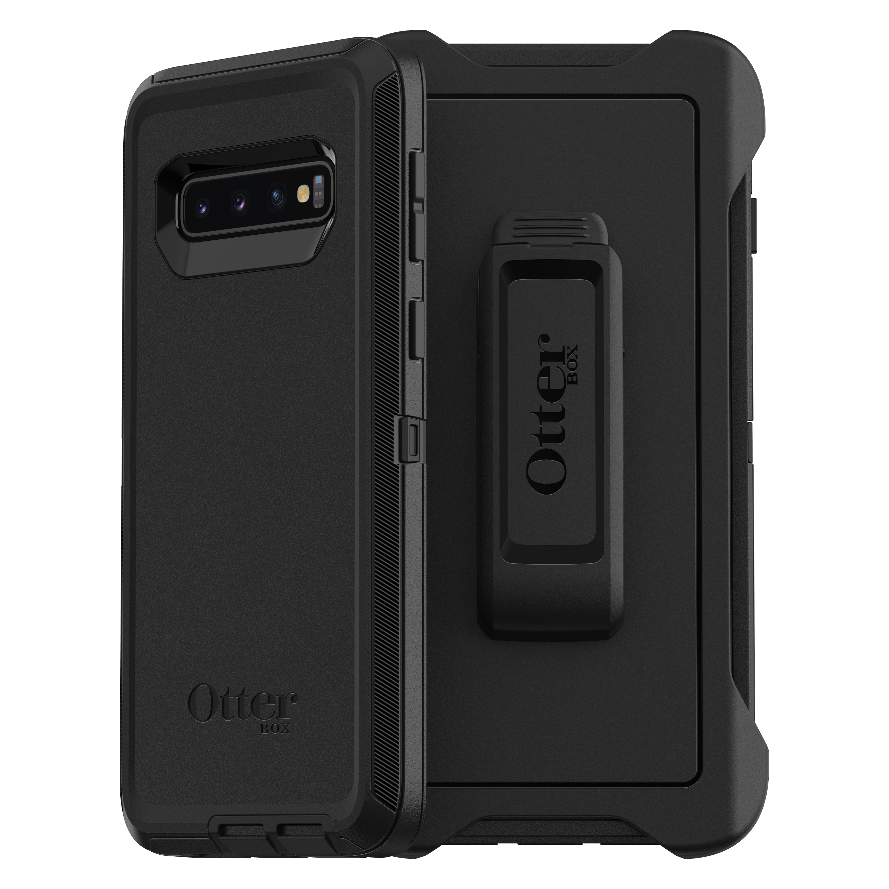 OTTERBOX Defender, Backcover, Samsung, Galaxy S10, Schwarz