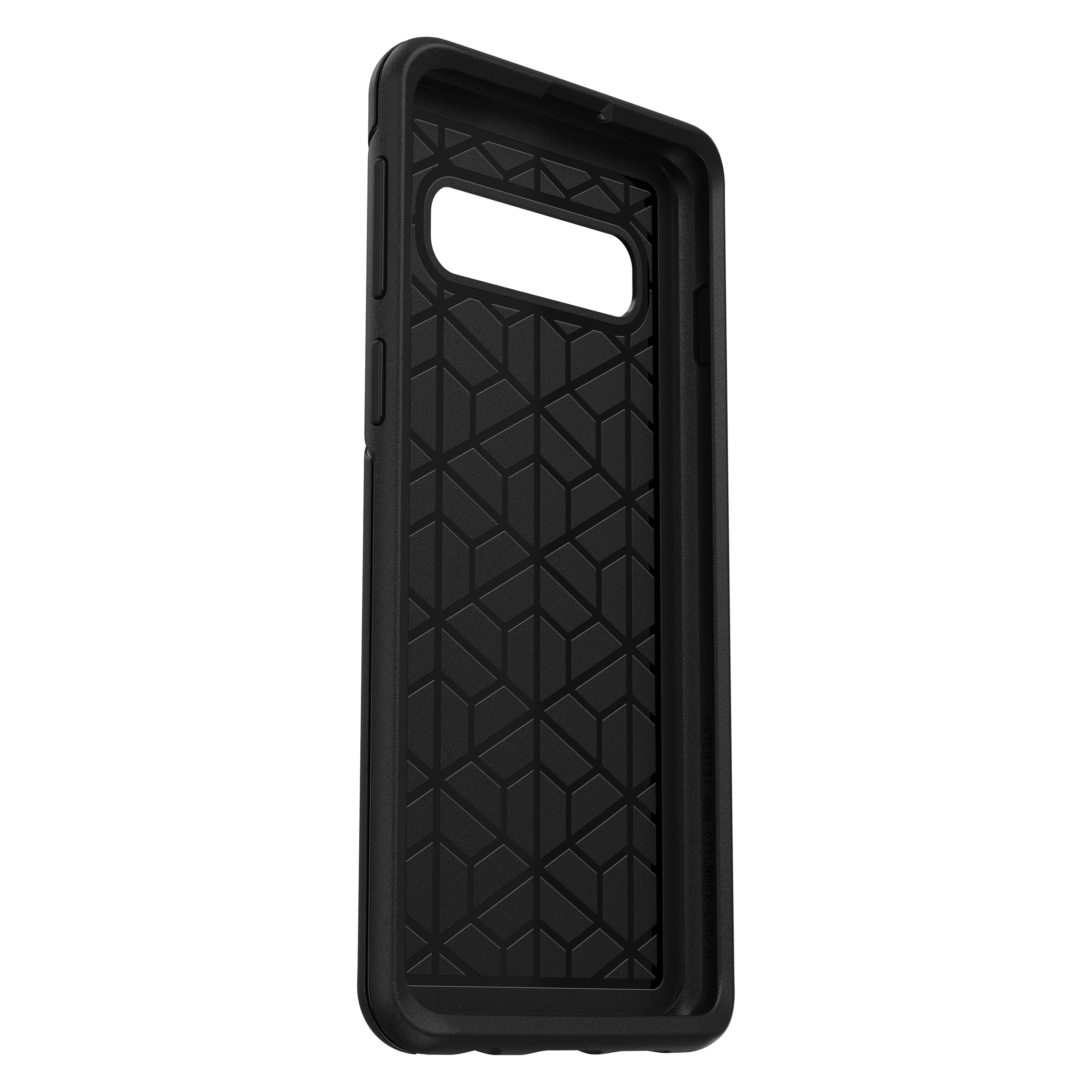 OTTERBOX Symmetry, Backcover, Samsung, Galaxy S10, Schwarz