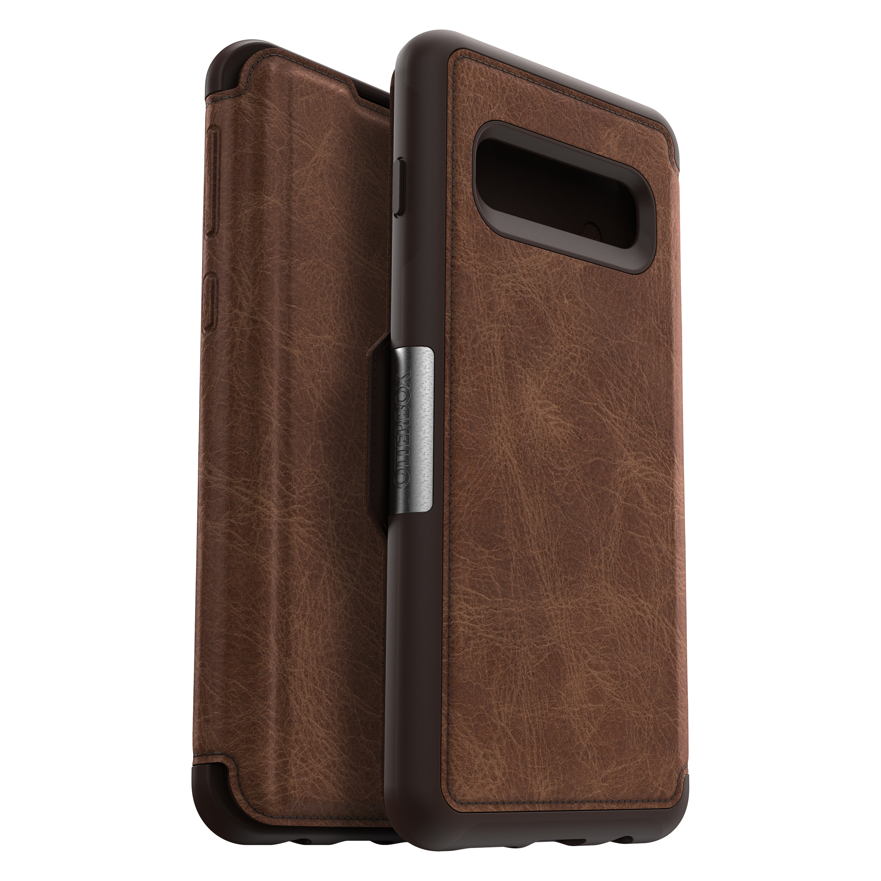 OTTERBOX Strada, Bookcover, Samsung, Galaxy S10, Espresso Braun