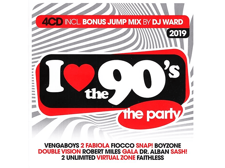 Verschillende artiesten - I Love The 90's 2019 CD