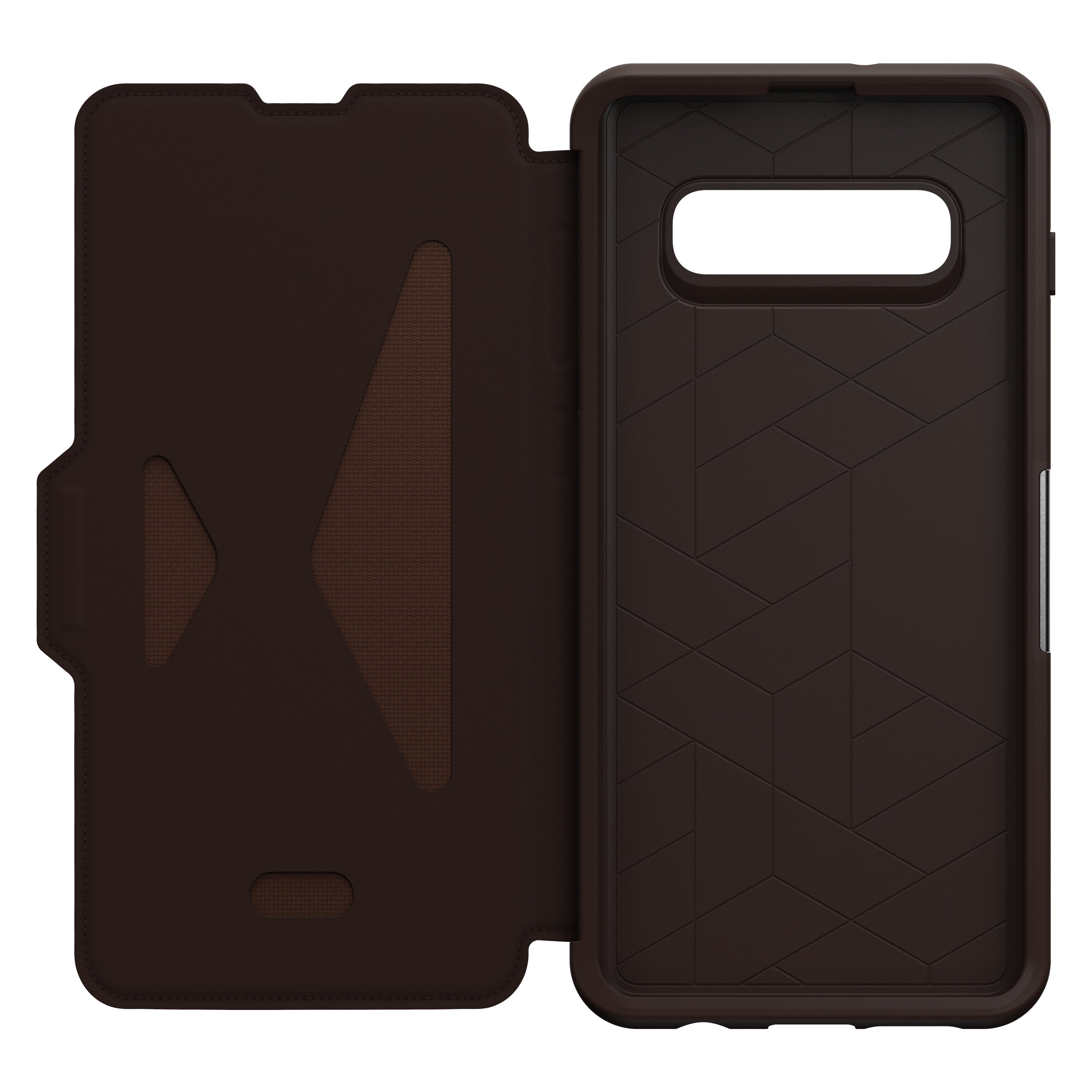 OTTERBOX Strada, Bookcover, Samsung, Galaxy S10+, Espresso Braun