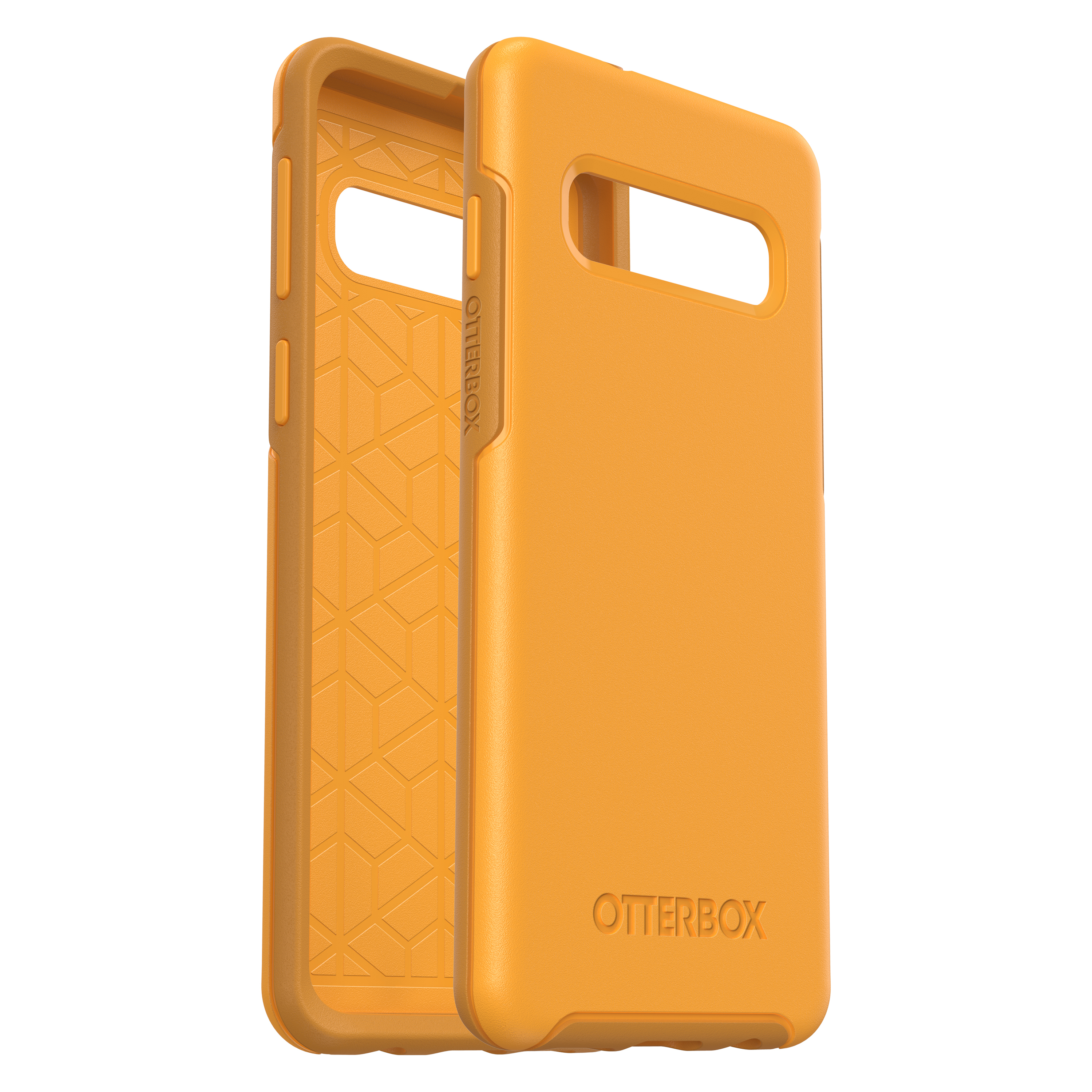 OTTERBOX Symmetry, Backcover, Samsung, Galaxy S10, Gelb