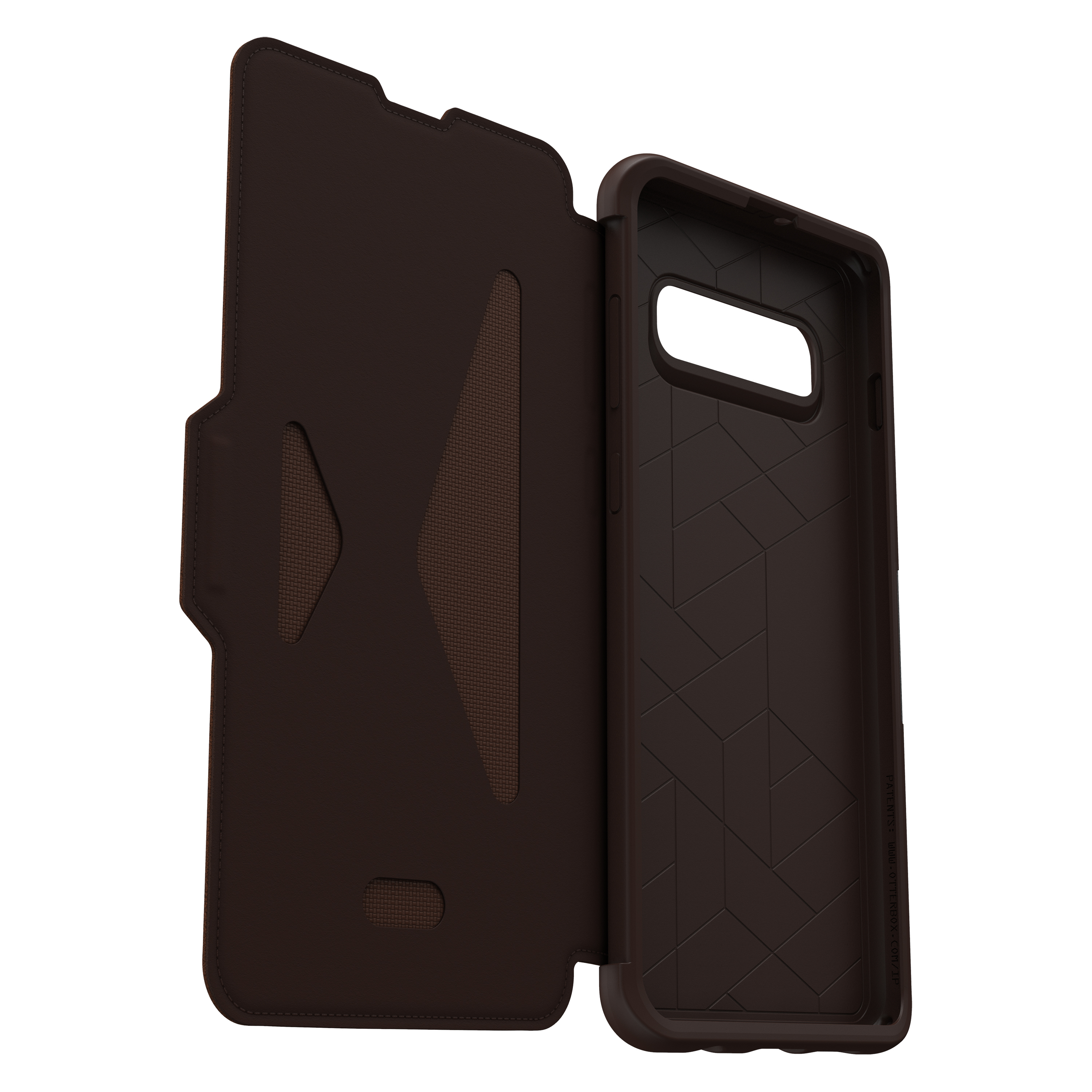 OTTERBOX Strada, Bookcover, Samsung, Galaxy S10+, Espresso Braun