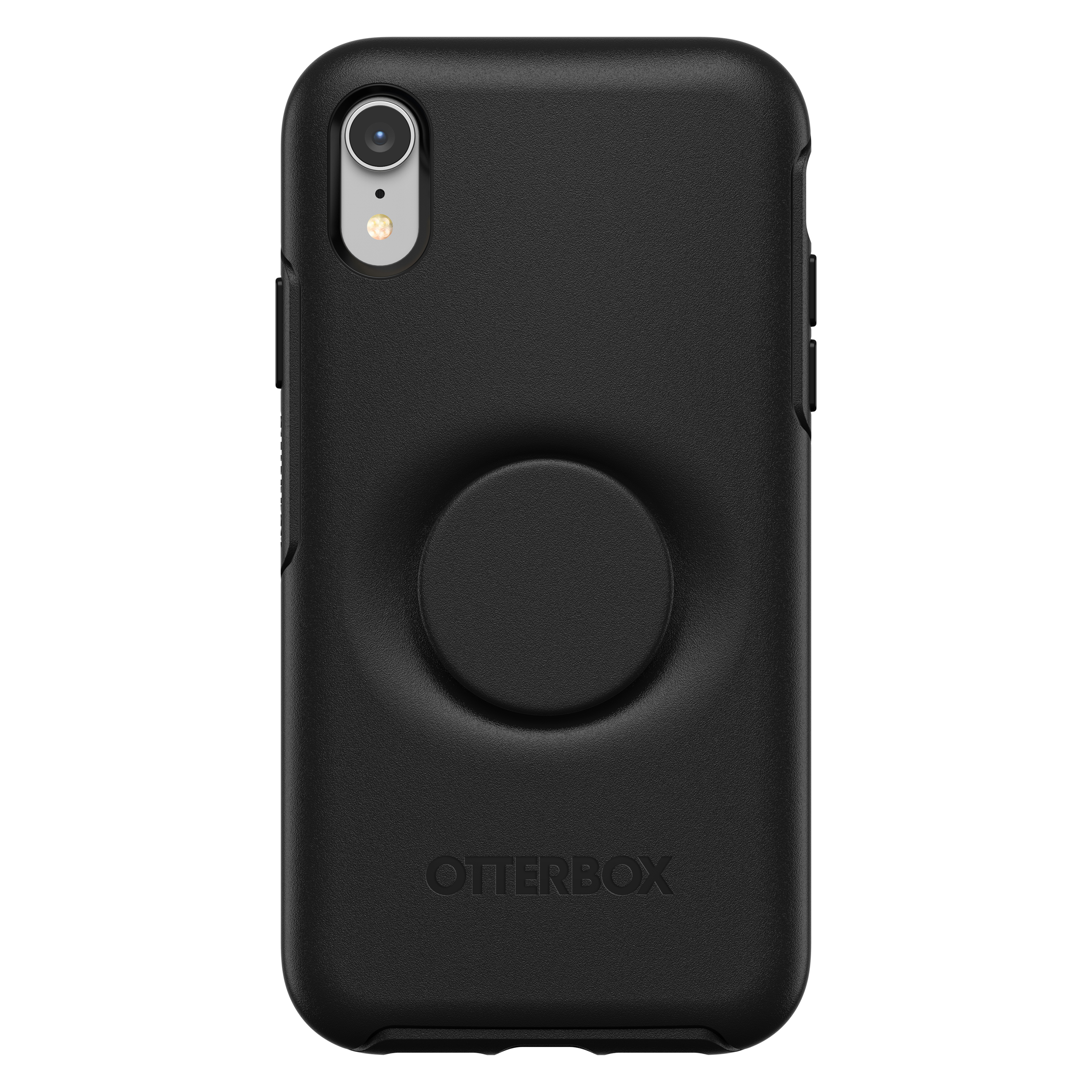OTTERBOX Otter + Pop Apple, Backcover, Symmetry, iPhone XR, Schwarz